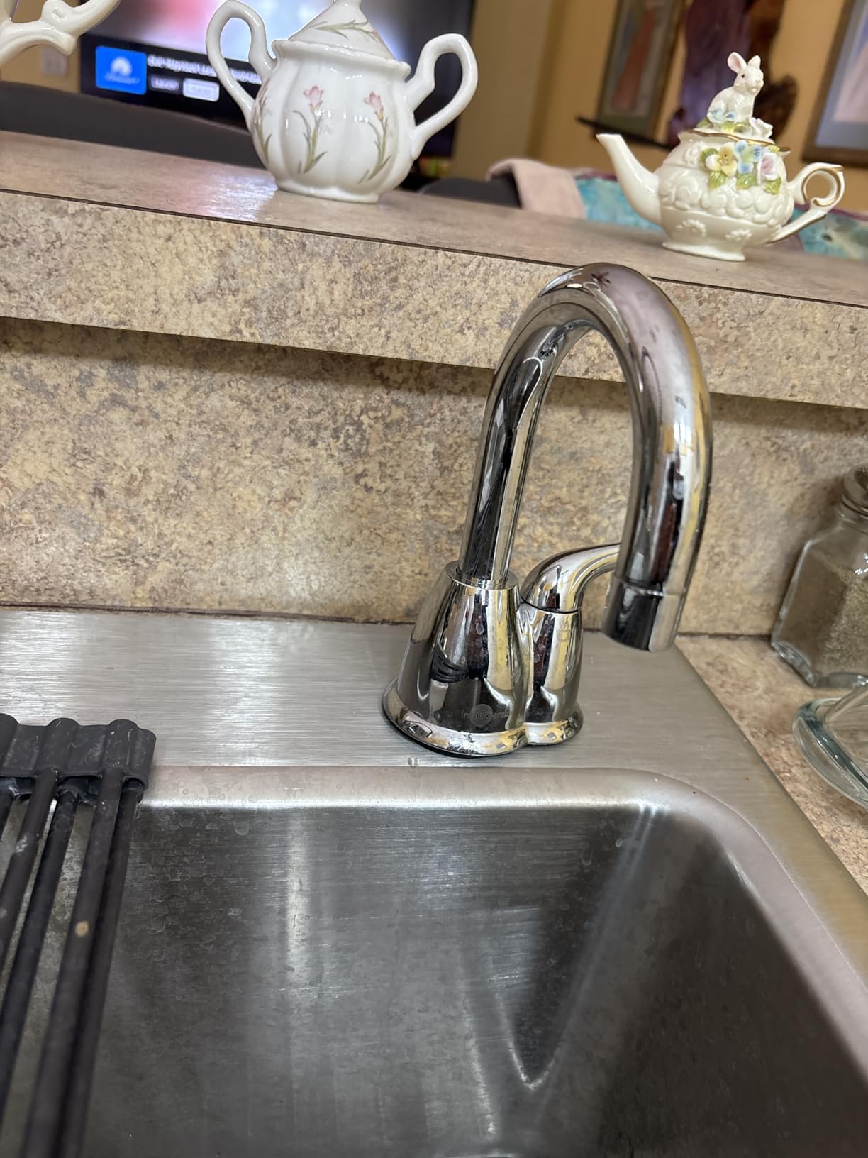 InSinkErator HOT150 Instant Hot Water Dispenser System - Faucet & Tank, Chrome, H-HOT150C-SS customer photo 1