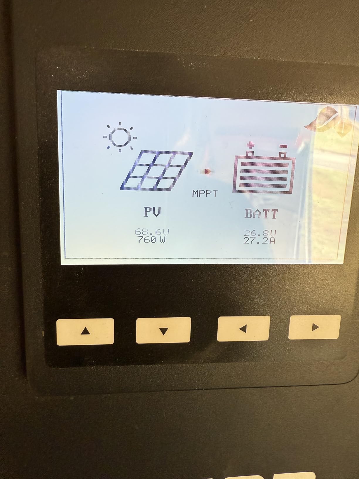 Renogy Solar Charge Controller Rover 20A 12V24V Auto DC Input MPPT Charge Controllers for Solar Panels Adjustable LCD for Gel Sealed Flooded Lithium Batteries customer photo 1