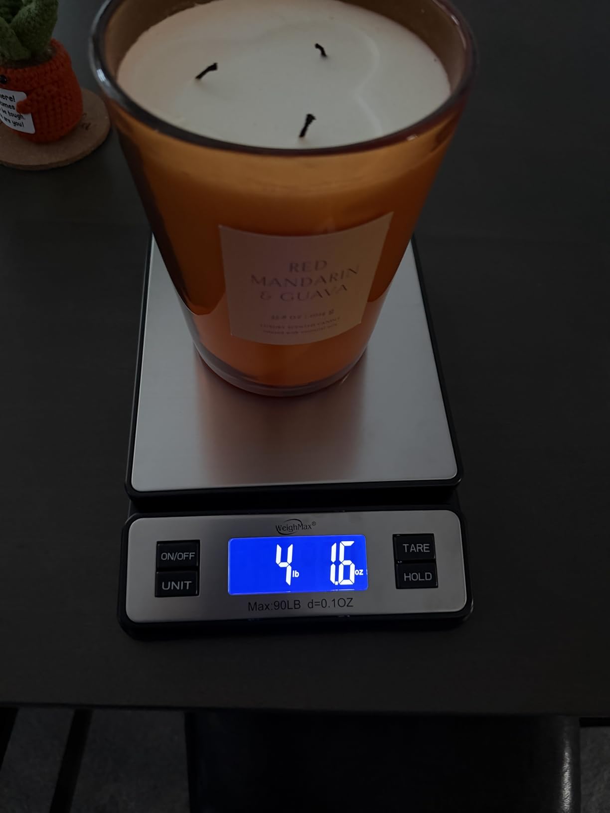 Weighmax W-2809 90 LB X 0.1 OZ Durable Stainless Steel Digital Postal Scale, Shipping Scale With AC adapter, 1 Pack customer photo 2