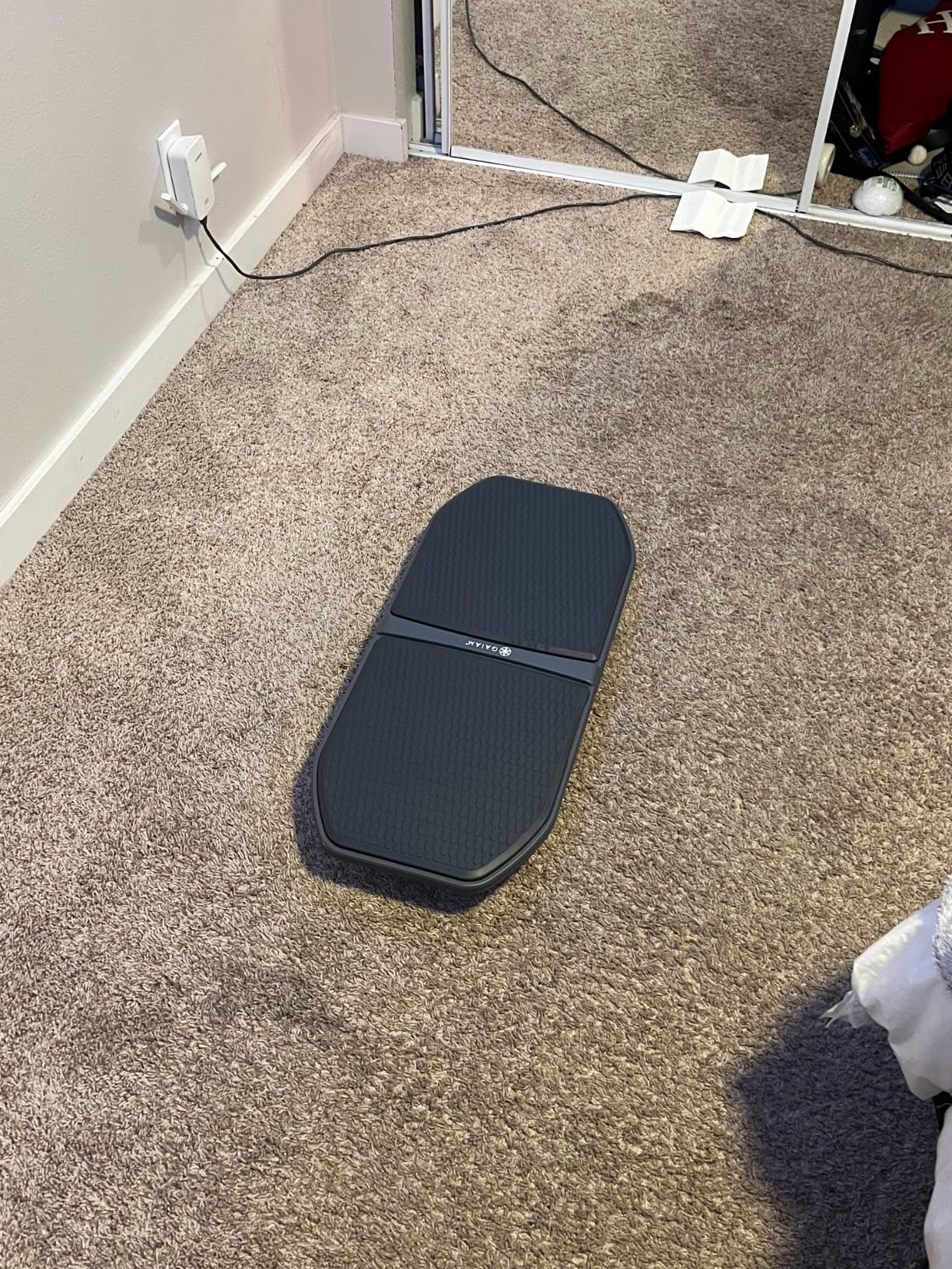 Gaiam Evolve Balance Board Standing Desk, Anti Fatigue Wobble Board for Home Office customer photo 2
