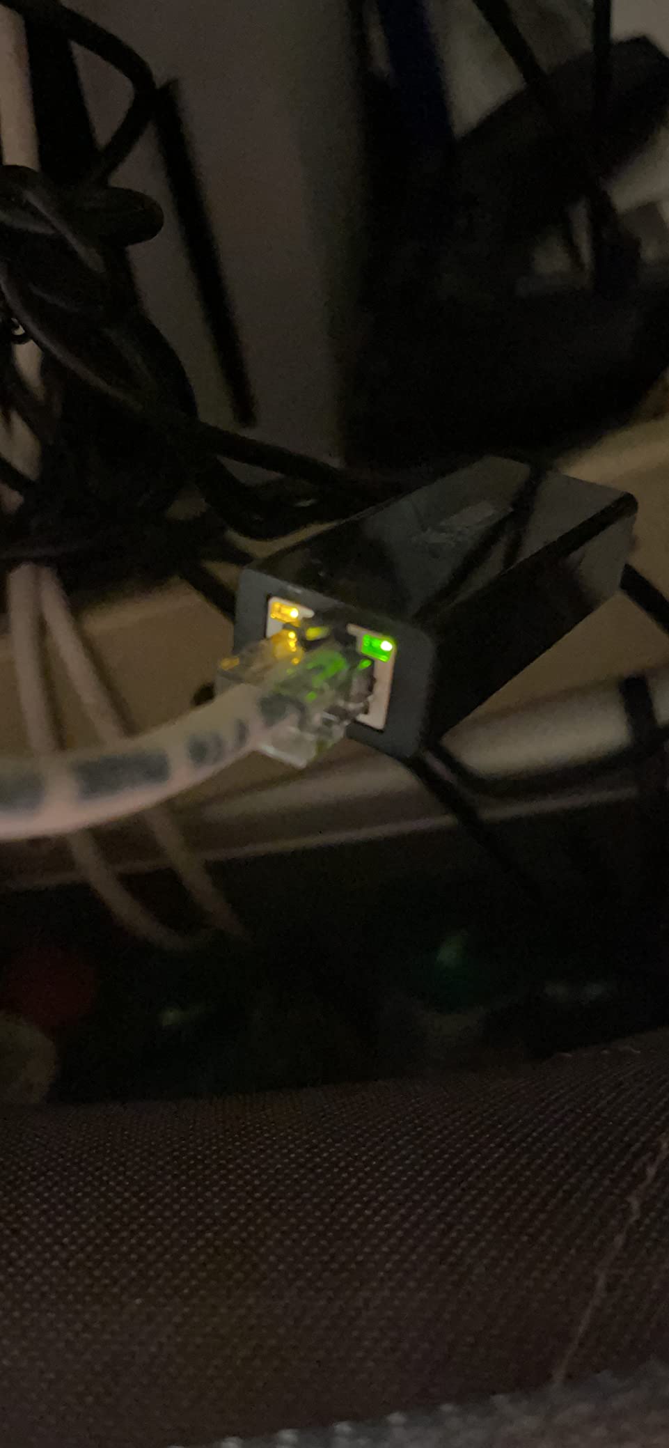 UGREEN Ethernet Adapter for Fire TV Stick, Micro USB to Ethernet Adapter with 3.3 ft Cable & Power Cord, Compatible for Fire Stick Basic/2nd/4k/Lite, Chromecast 1/2/3/Ultra/Audio, Plug & Play, 100Mbps customer photo 1