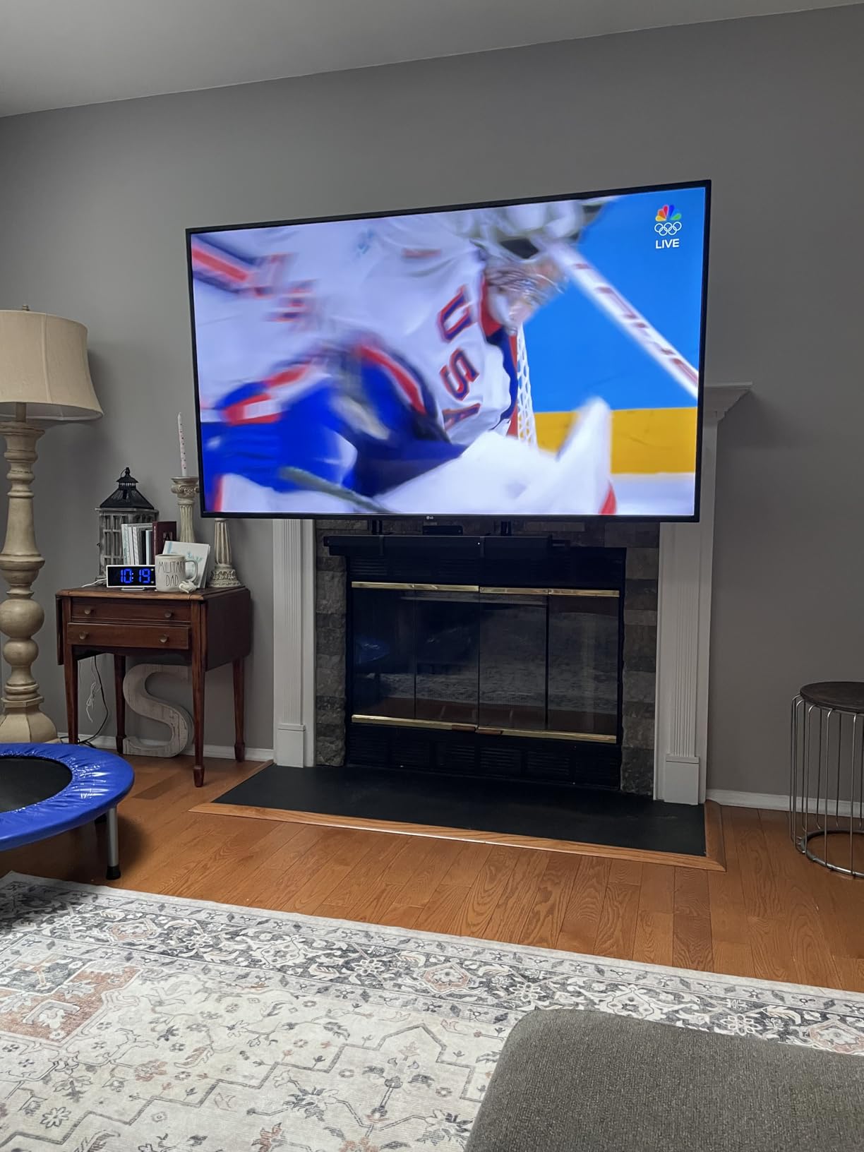 MantelMount MM540 - Above Fireplace Pull Down TV Mount for 44