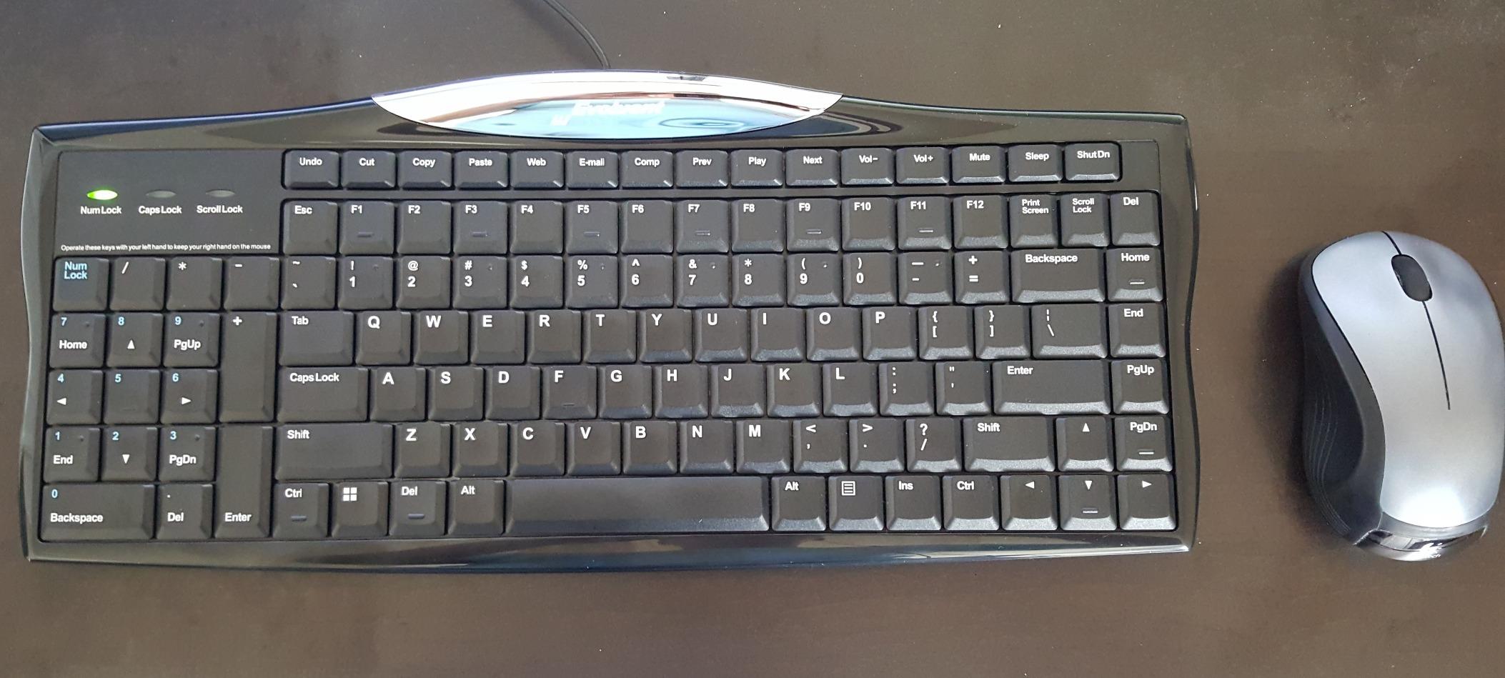 Evoluent R3K Reduced Reach Right-Hand Keyboard - Wired USB Compact with Numeric Pad, Ergonomic Computer Keyboards for Comfortable Typing, Black Full-Size PC Keyboard with One-Touch Shortcut Keys customer photo 2