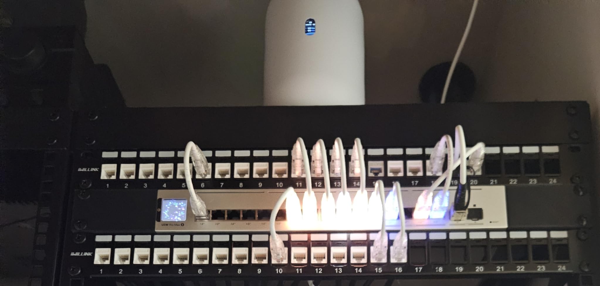 ipolex 10G SFP+ Cable, Direct Attach Copper(DAC) Passive Twinax Cable, for Cisco SFP-H10GB-CU0.5M, Ubiquiti UniFi UC-DAC-SFP+, Meraki, TP-Link TL-SM5220-0.5M,Mikrotik and More, 0.25m~7m customer photo 1