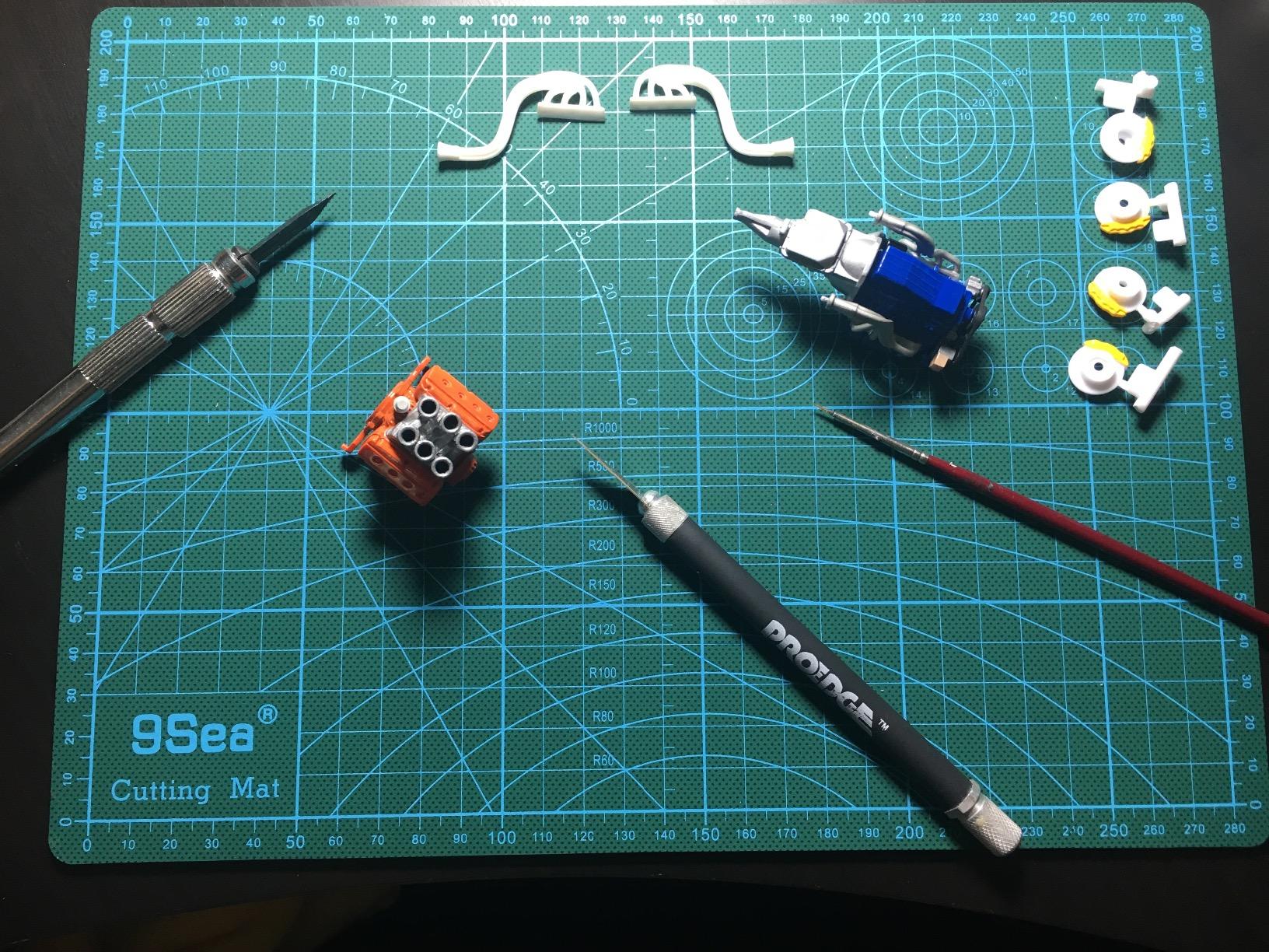 Gundam Model Builder's Cutting Mat 12