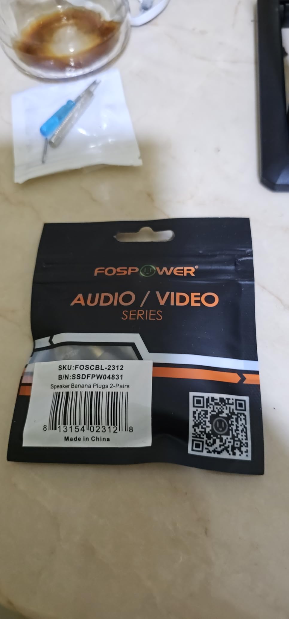 FosPower Banana Plugs 6 Pairs / 12 pcs, Closed Screw 24K Gold Plated Banana Speaker Plug Connectors for Speaker Wire, Wall Plate, Home Theater, Audio/Video Receiver, Amplifiers and Sound Systems customer photo 2