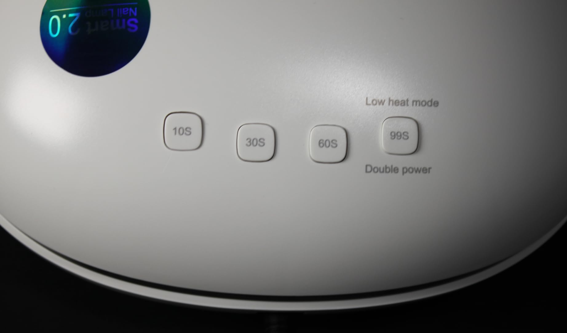 SUNUV UV LED Nail Lamp, UV Light for Nails Compatible with All Gel Polish, 36 LEDs with 4 Timer Settings, LCD Display for Home Salon SUN4 Black customer photo 2