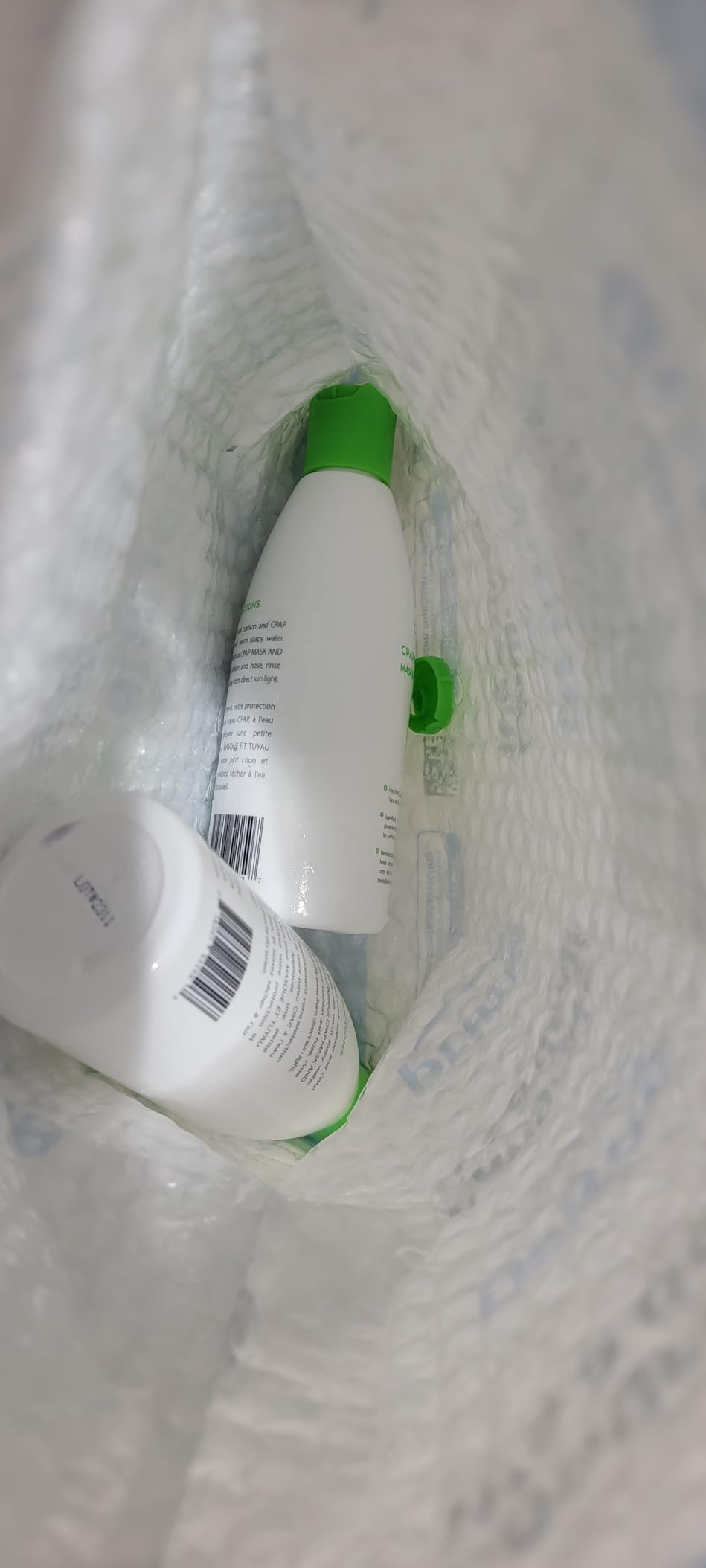 Purdoux CPAP Mask & Hose Soap Unscented(Pack of 3 Bottles, 250ML / 8.4OZ Green Tea-Mint)-CPAP Supplies, CPAP Accessories, CPAP Soap Cleaner for CPAP Machine customer photo 1