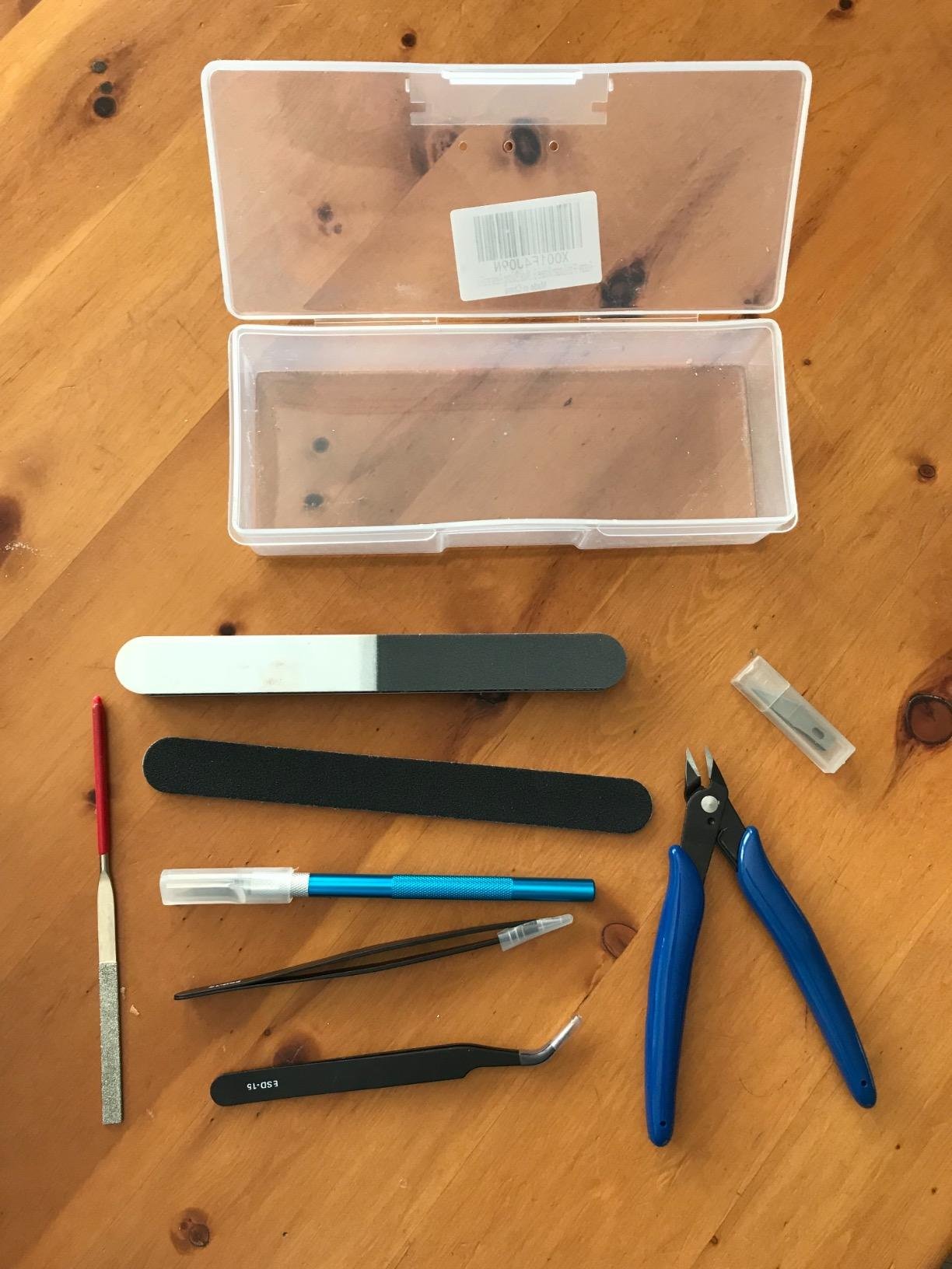 9Pcs Gundam Model Tools Kit Hobby Building, Repairing and Fixing Set for Kids customer photo 2