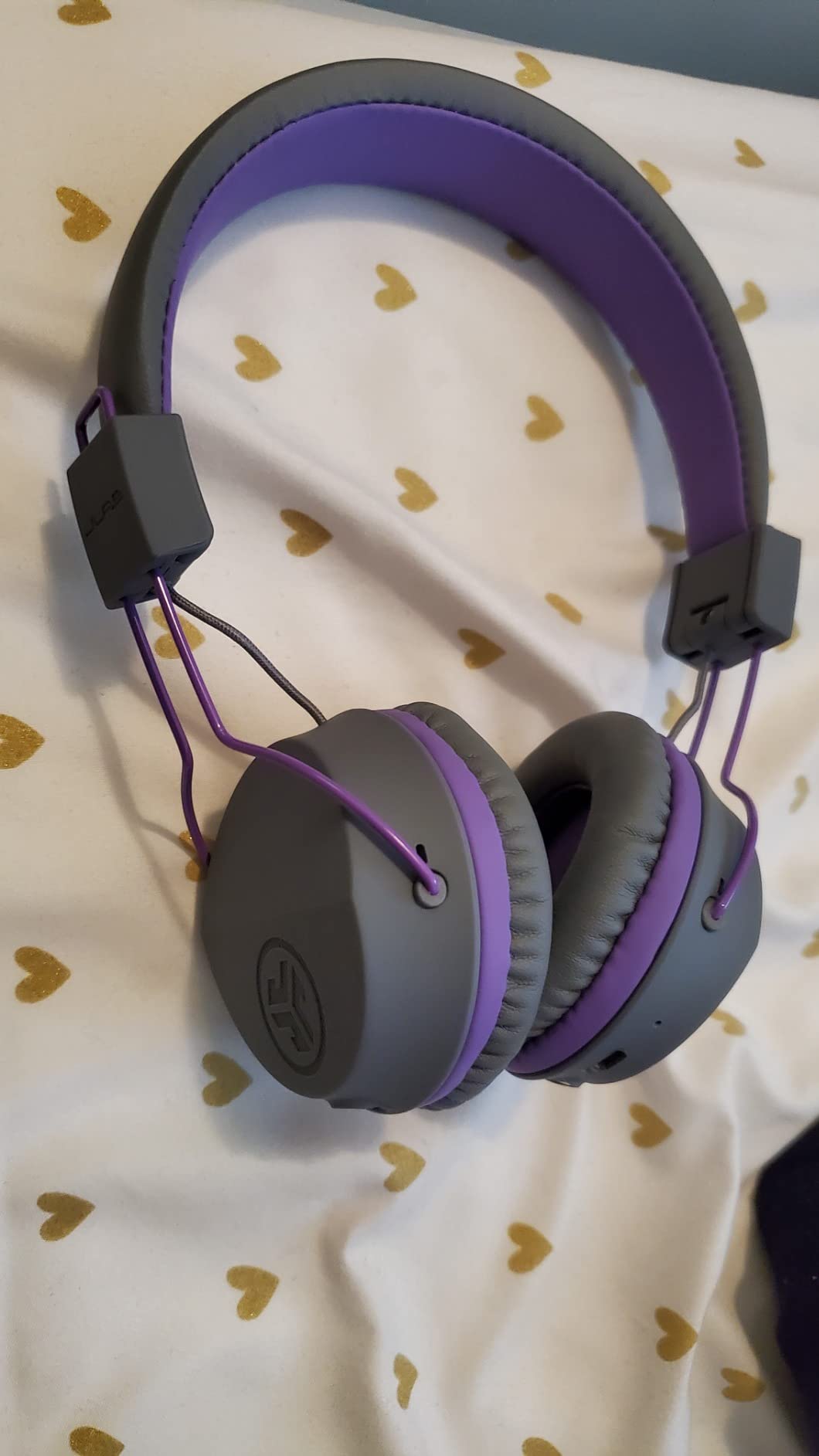 JLab JBuddies Studio Wireless On-Ear Kids Headphones - 13 Hour Battery Life, Studio Volume Safe, Volume Limiter, Folding, Adjustable, with Mic customer photo 1