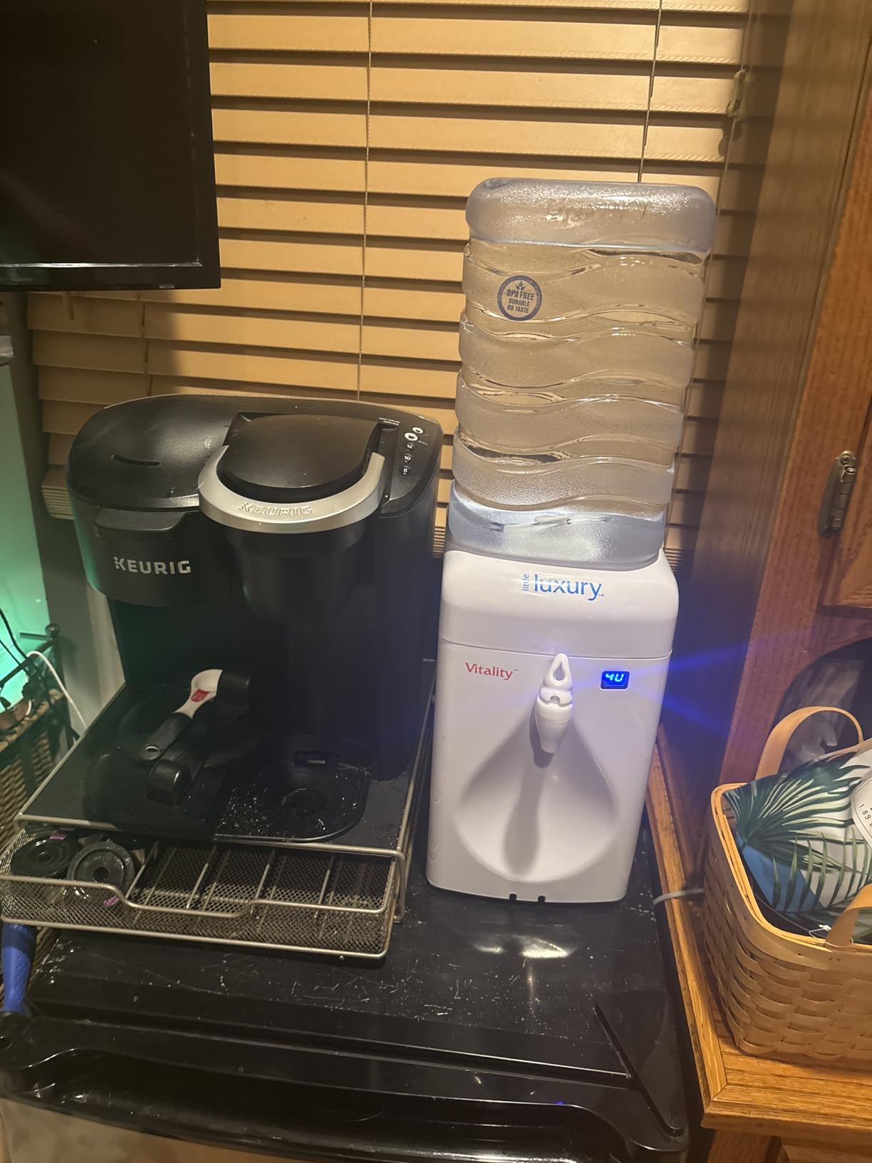 Little Luxury Vitality Mini Water Cooler with Filter, Countertop, Fill At Your Tap, Refillable, BPA-Free 1.8-Gallon Bottle, Filter and Cools Tap Water customer photo 1