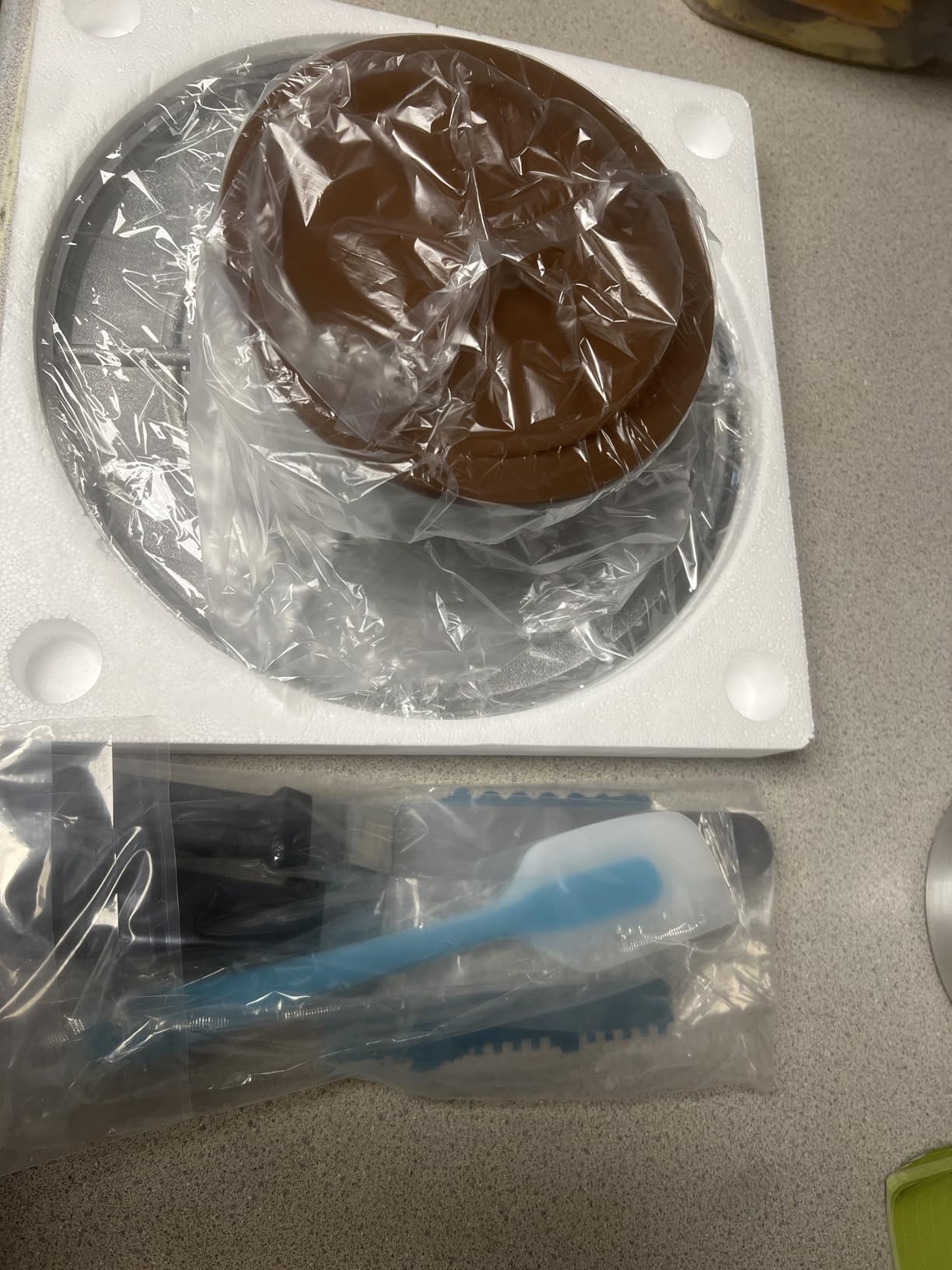 Kootek Aluminium Cake Turntable Set, Baking Tools with Revolving 12