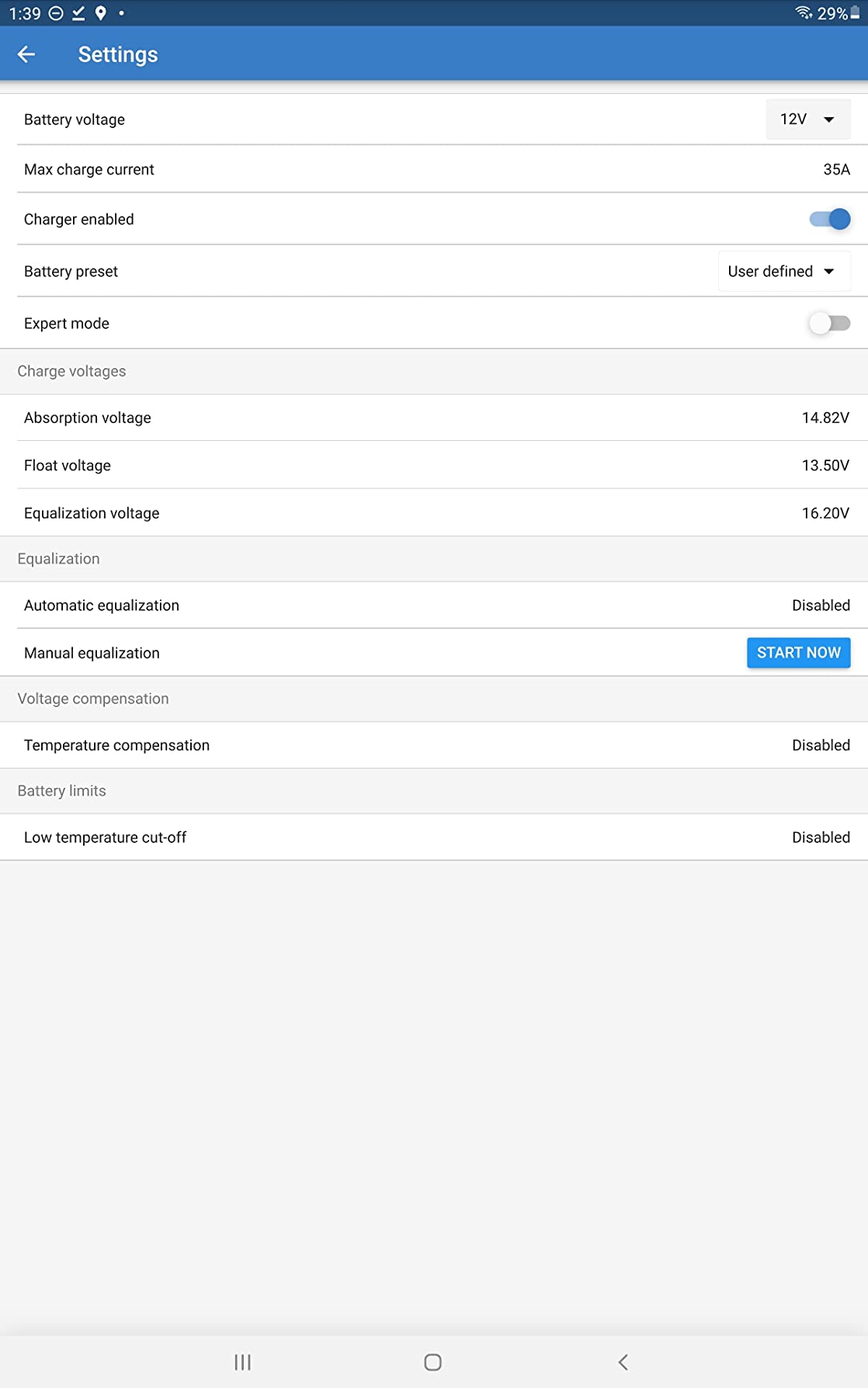 Victron Energy SmartSolar MPPT Solar Charge Controller (Bluetooth) - Charge Controllers for Solar Panels - 150V 35 amp 12/24/36/48-Volt customer photo 2