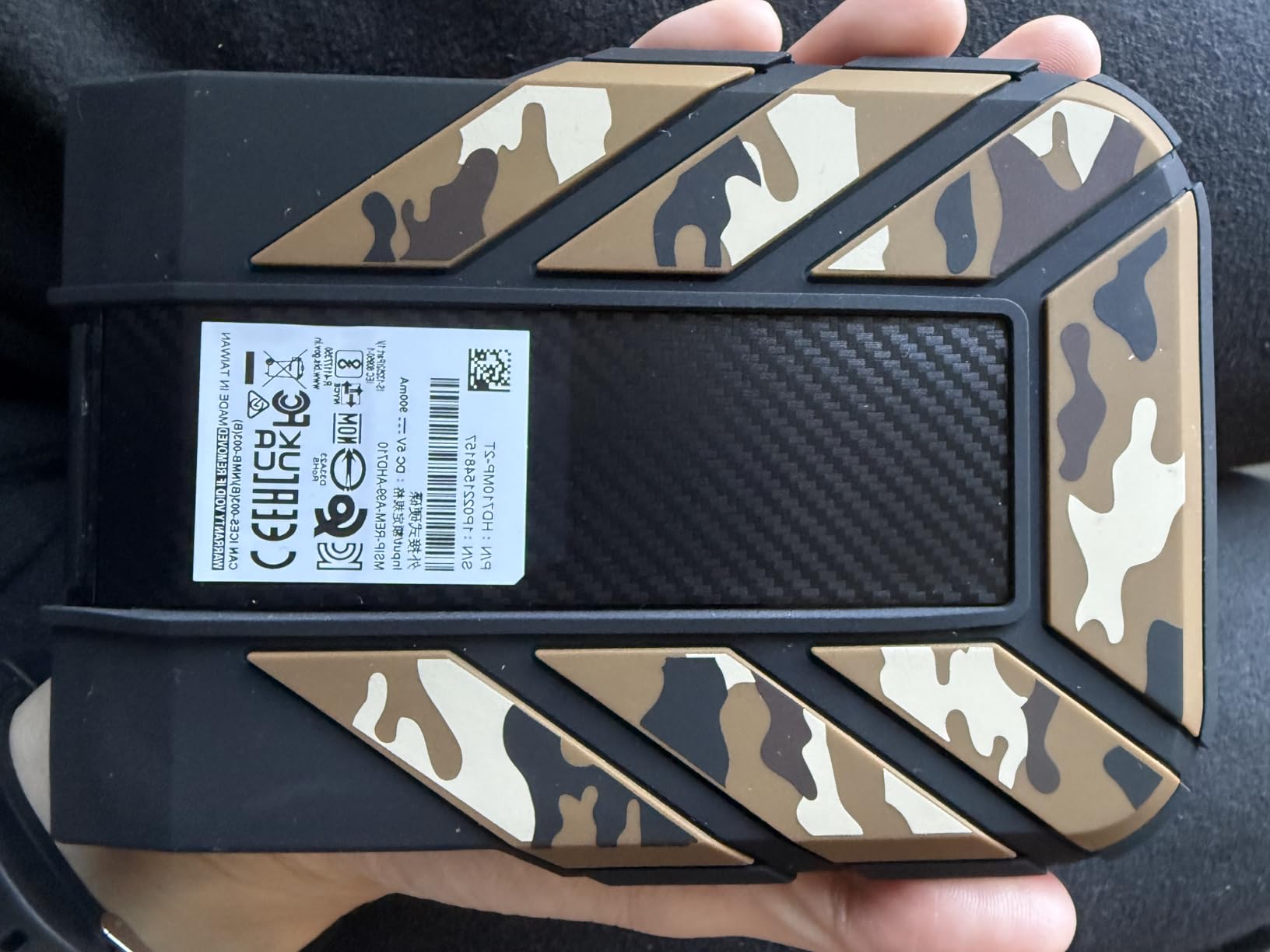 ADATA HD710 Pro - 2 TB External Hard Drive - Shockproof, Waterproof & Dustproof - Durable Storage - For Gamers, Students & Professionals - Mac, PC & Linux Compatible - Black - AHD710P-2TU31-CBK customer photo 2