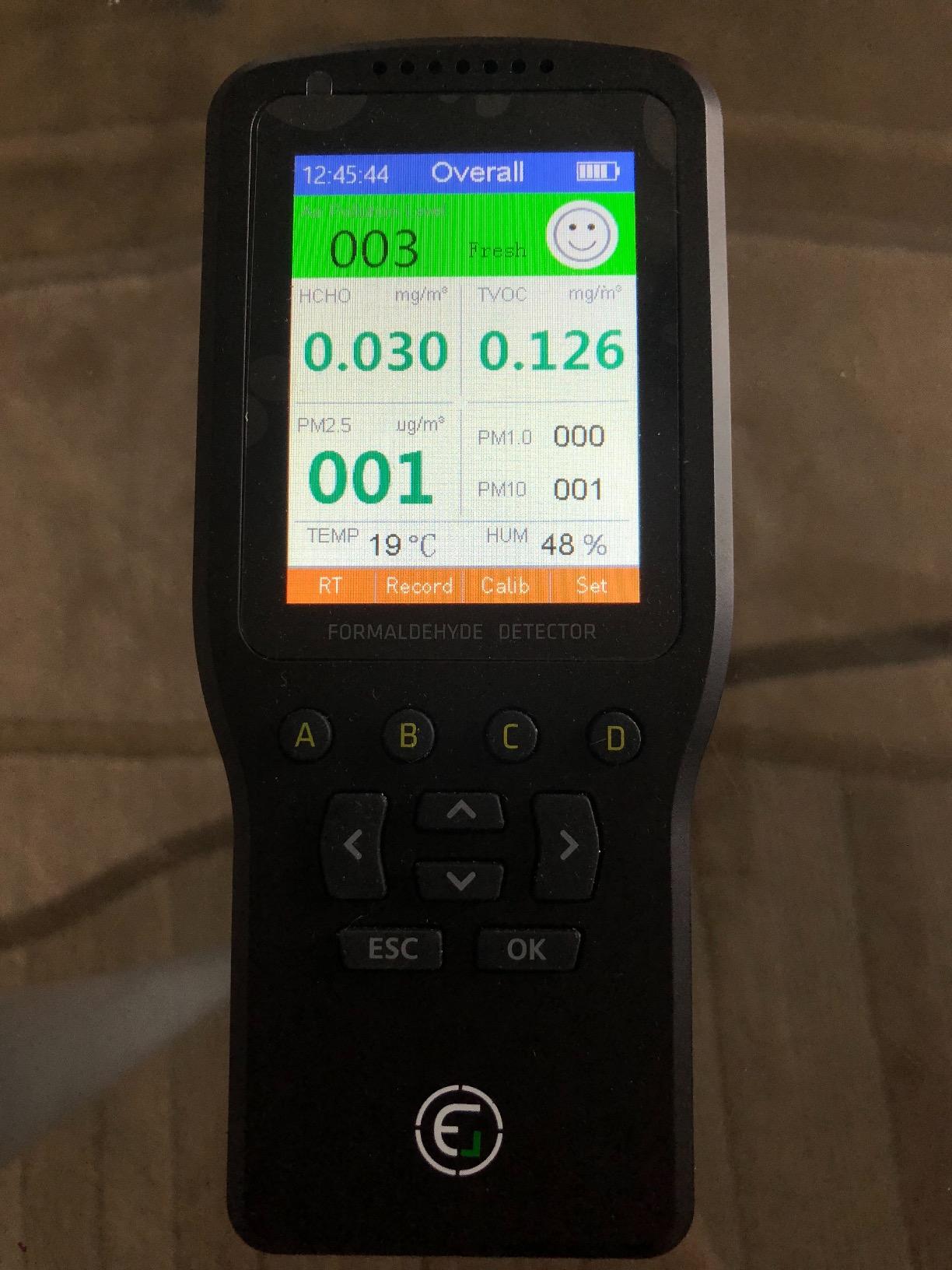 EG Air Quality Monitor, Formaldehyde Detector, Pollution Meter, Sensor, Tester; Detect & Test Indoor Pollution, TVOC Volatile Organic Compound Gas, PM2.5 2.5 Micron Particulate Matter Dust; eBook customer photo 2