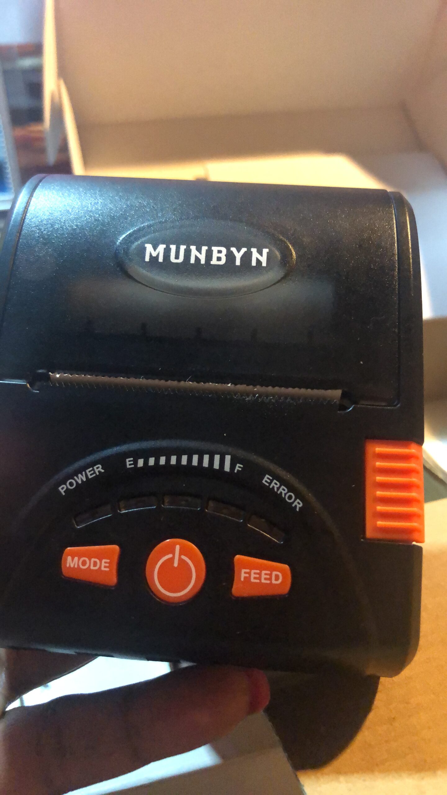 MUNBYN Bluetooth Receipt Printer, 58mm Mini Wireless POS Thermal Printer for Restaurant, Portable for Android/Windows customer photo 2