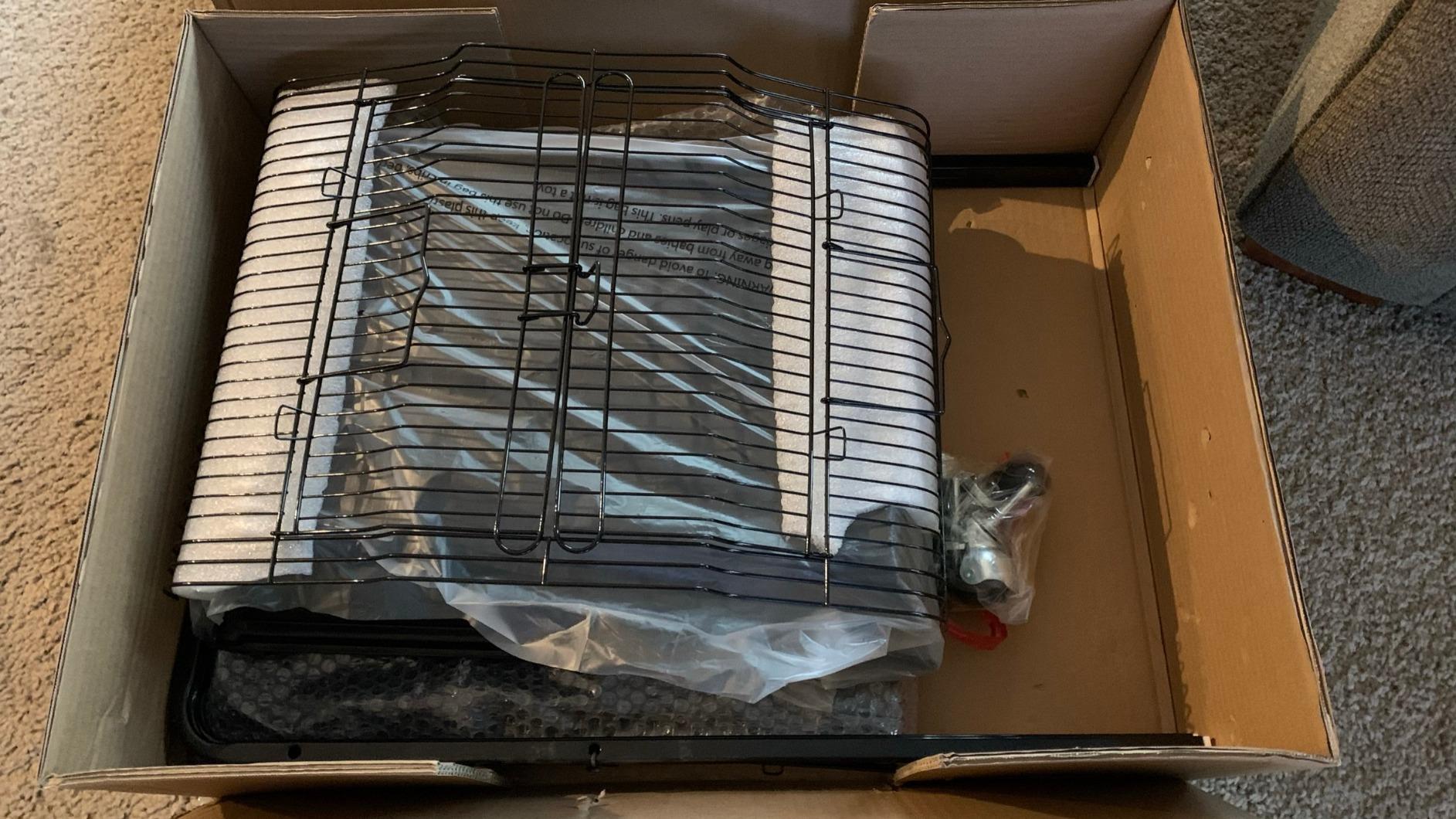 Yaheetech 64'' Bird Cage, Open Top Parakeet Cage w/Slide-Out Tray, Feeders, Detachable Rolling Stand, Bird Cages for Parrot, Cockatiel, Budgie, Parakeets, Lovebird, Small Medium Birds customer photo 2