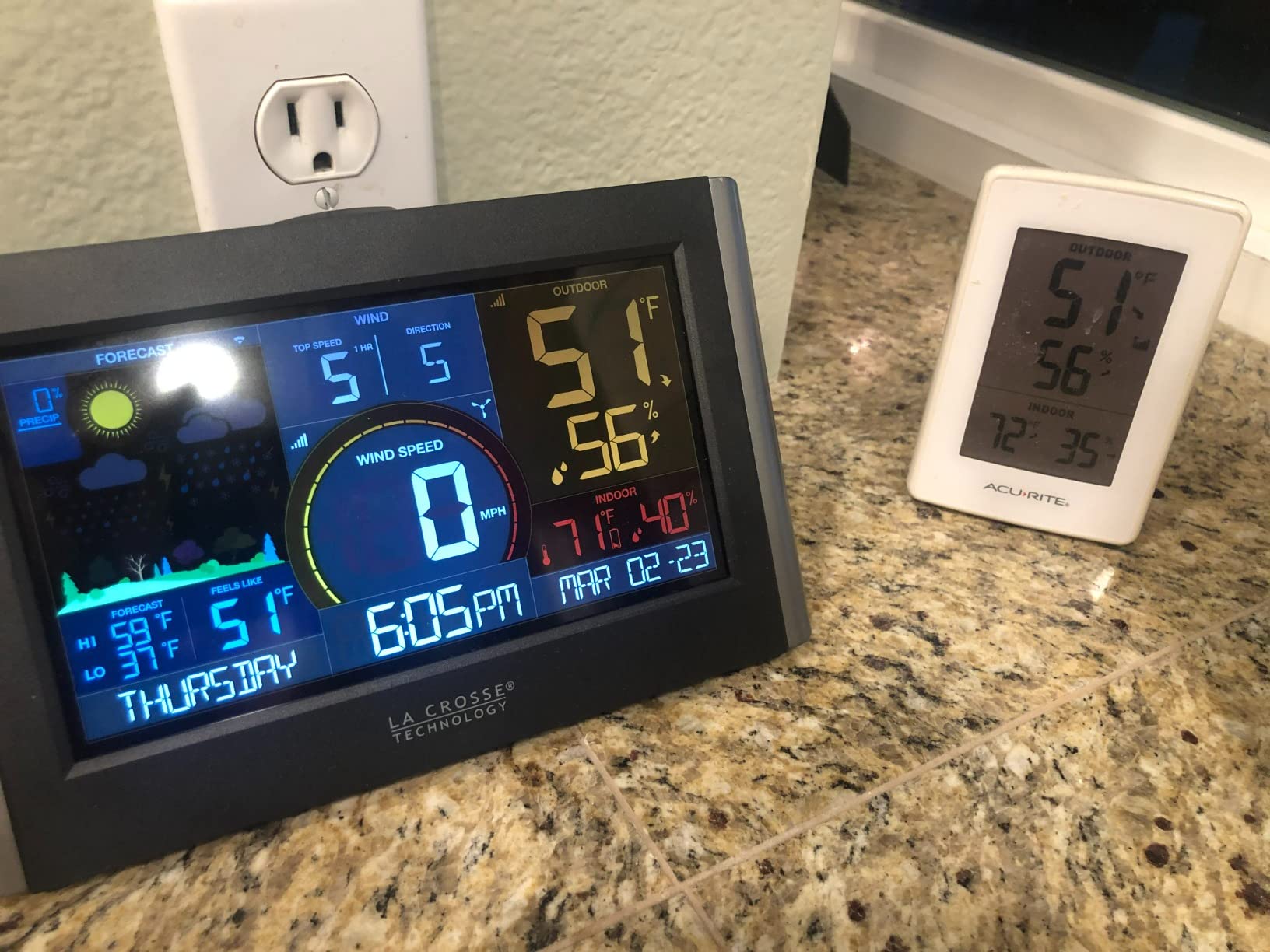 La Crosse Technology Wireless Wi-Fi Digital Weather and Wind Station (V21-WTH) customer photo 2