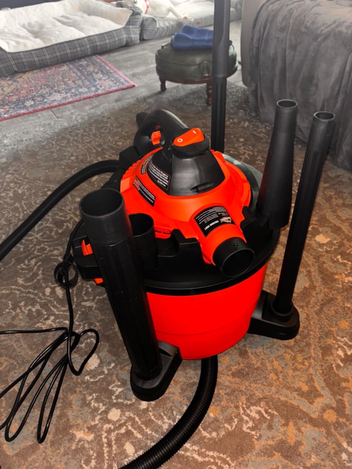 Armor All VBV809 8-Gallon 4.5 Peak HP Wet/Dry Vacuum with Detachable Blower customer photo 2