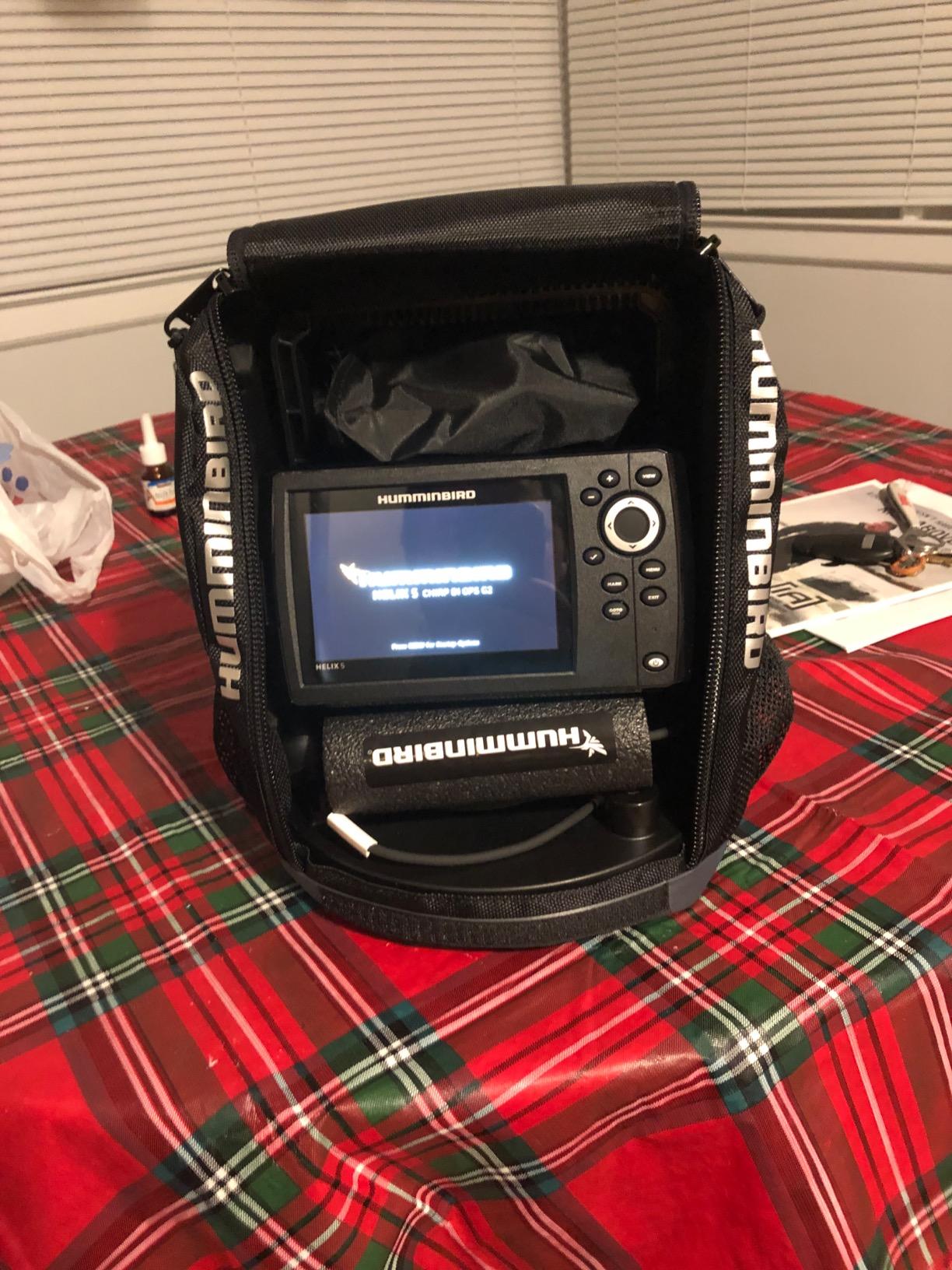 Humminbird Portable Ice Kit w/ Dual Beam Sonar Ice Transducer, ICE PTC XI 9 20 H57 customer photo 1