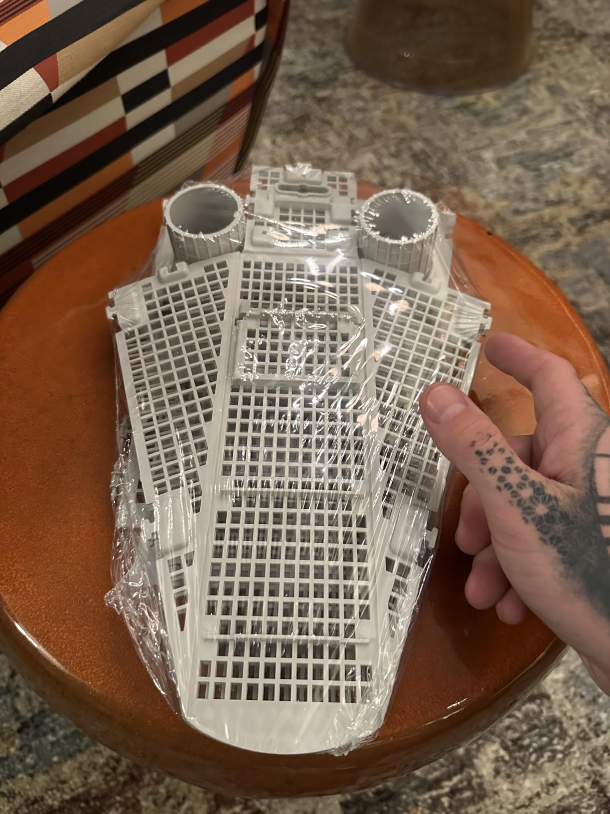 The Gutter Guard - Wedge Eliminates Downspout Pipe Clogs From Leaves and Debris - 2-Pack customer photo 1