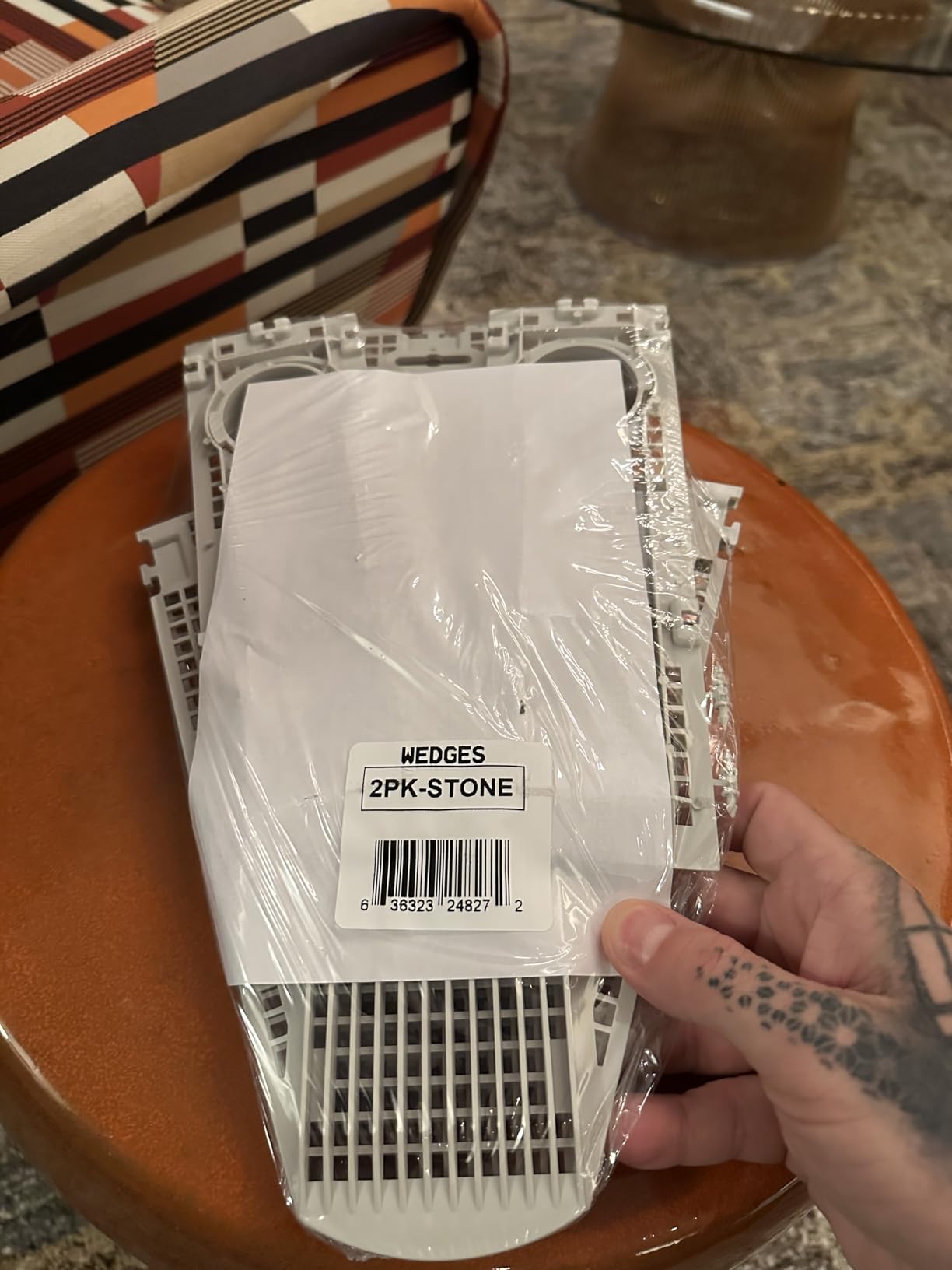 The Gutter Guard - Wedge Eliminates Downspout Pipe Clogs From Leaves and Debris - 2-Pack customer photo 2