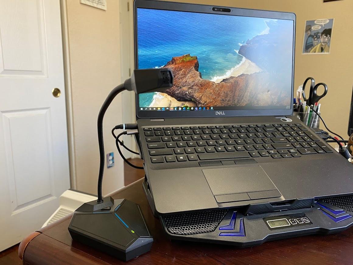 USB Computer Microphone, Plug &Play Desktop Omnidirectional Condenser PC Laptop Mic, Mute Button with LED Indicator, Compatible with Windows/Mac, Ideal for YouTube, Skype, Recording, Games(1.8m /6ft) customer photo 1