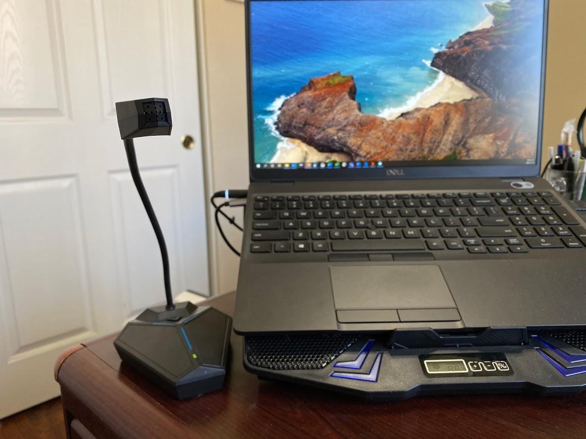 USB Computer Microphone, Plug &Play Desktop Omnidirectional Condenser PC Laptop Mic, Mute Button with LED Indicator, Compatible with Windows/Mac, Ideal for YouTube, Skype, Recording, Games(1.8m /6ft) customer photo 2