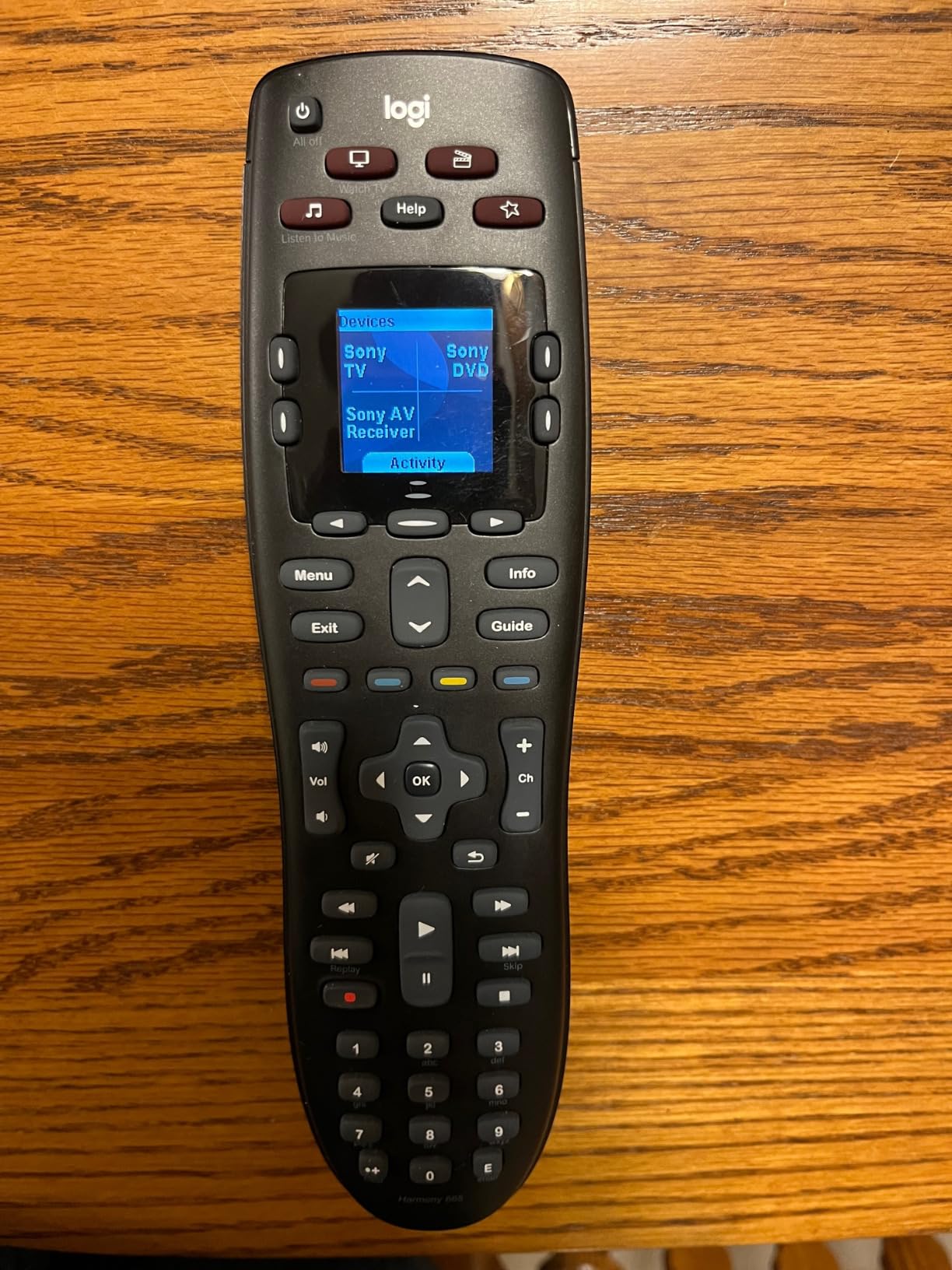 Logitech Harmony 665 Advanced Remote Control customer photo 2