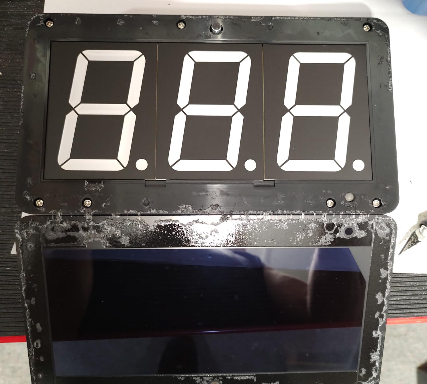 SNDWAY SW-525A 30-130dB Digital Sound Level Meter with Large LCD Display Noise Meter Decibel Wall Mounted Hanging (525A) customer photo 2