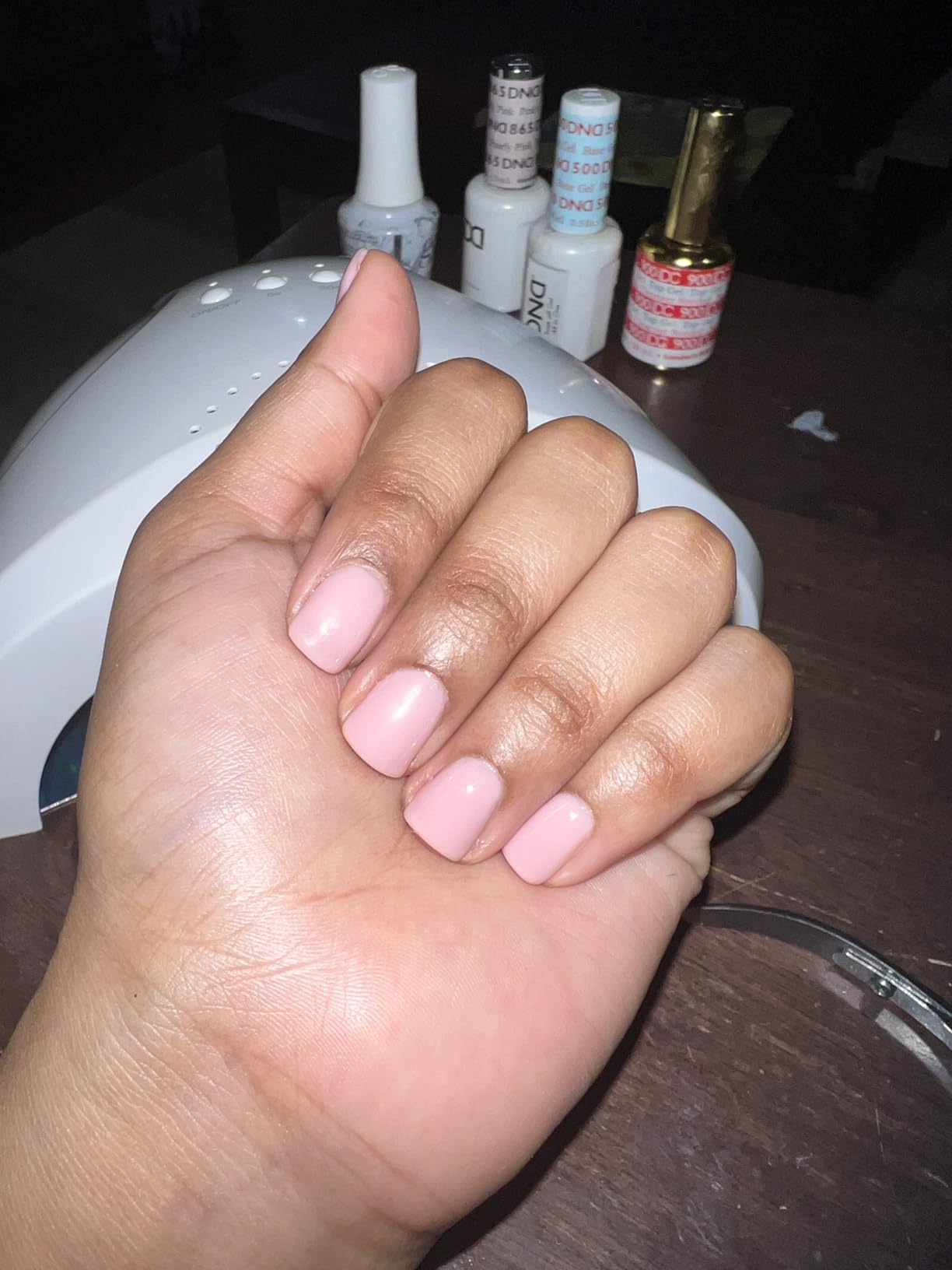 SUNUV UV LED Nail Lamp, Gel Light for Nail Polish UV Dryer with 3 Timers SUNone White customer photo 2