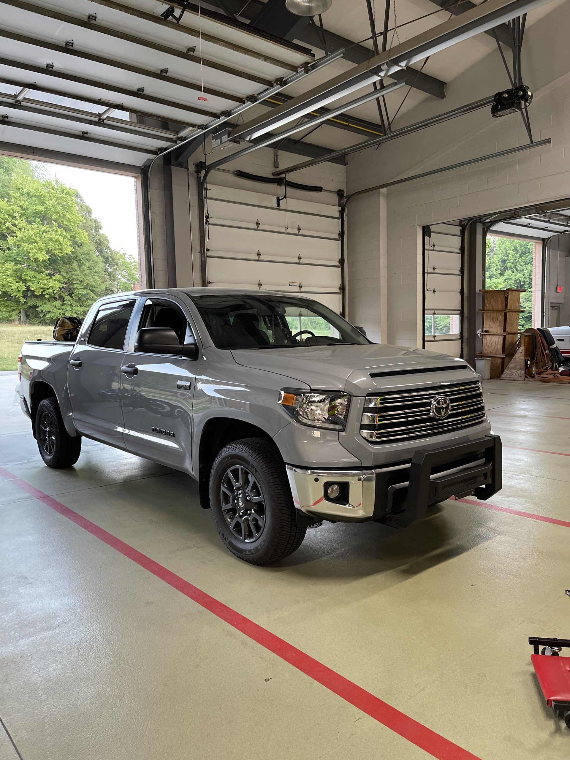 TAC Bull Bar Compatible with 2007-2021 Toyota Tundra Pickup Truck / 2008-2022 Toyota Sequoia SUV 3