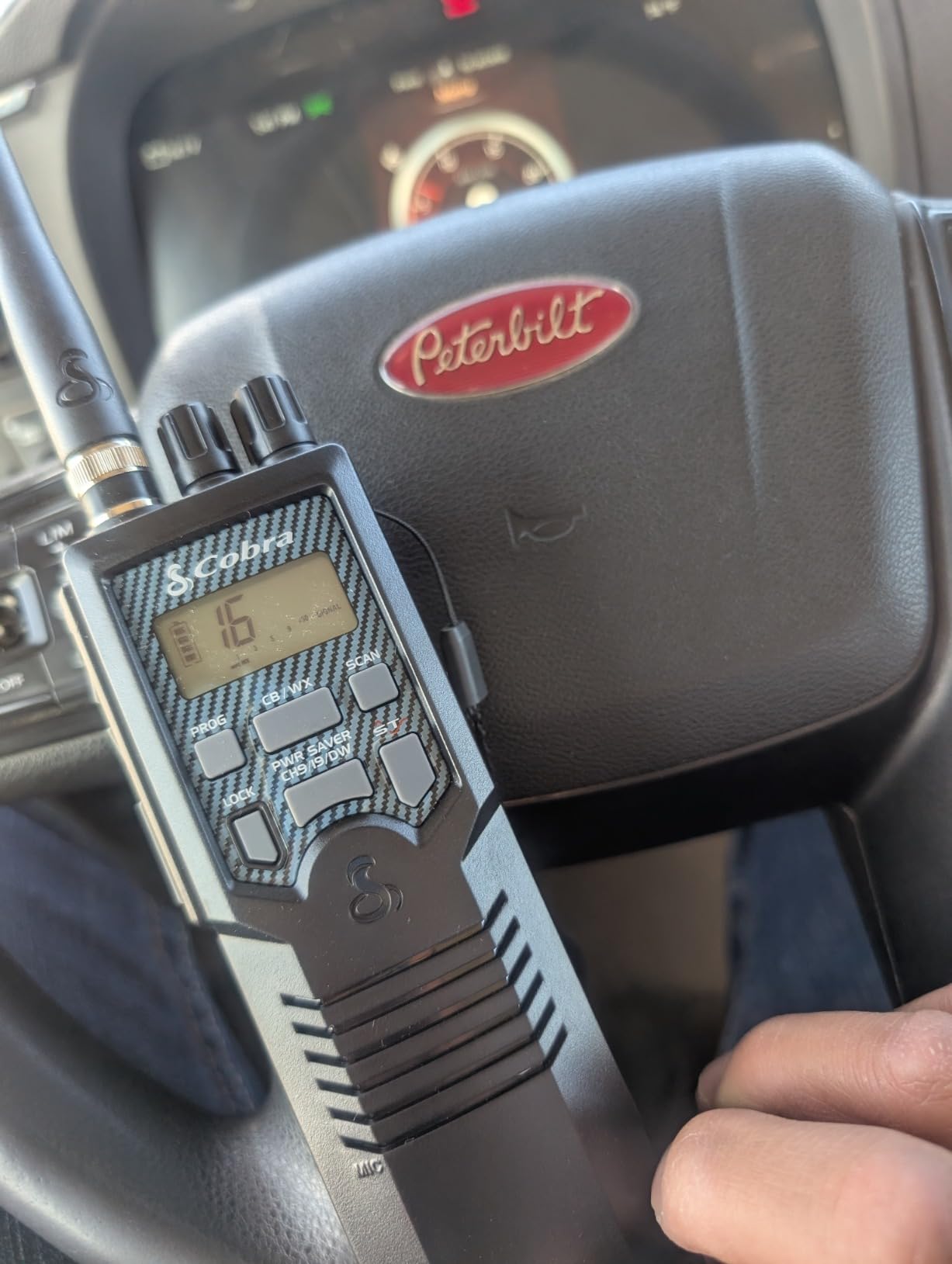 Cobra HHRT50 Road Trip CB Radio - 2-Way Handheld Emergency Radio with Access to Full 40 Channels & NOAA Alerts, Rooftop Magnet Mount Antenna and Omni-Directional Microphone, Black customer photo 2