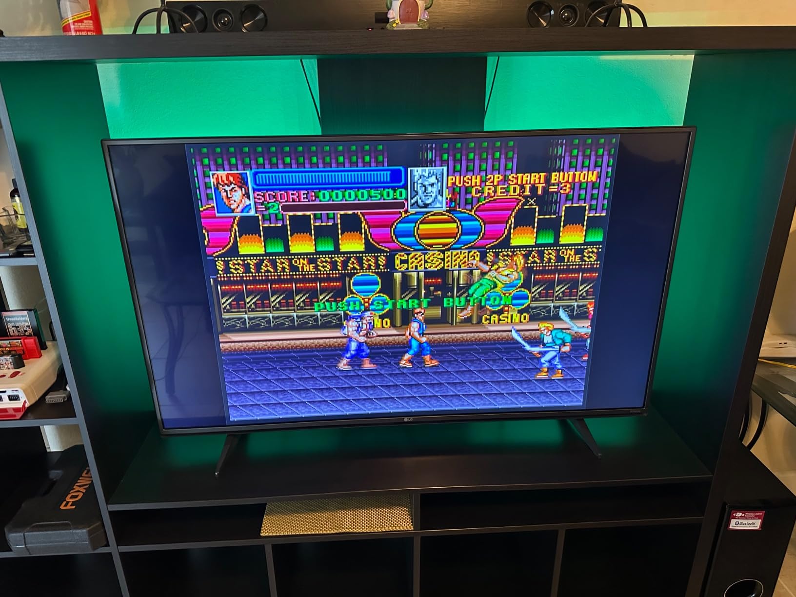 Retro-Bit Super Retro Trio HD Plus 720P 3 in 1 Console System - HDMI Port - for Original NES/SNES, Super Nintendo and Sega Genesis Games - Red/White customer photo 2