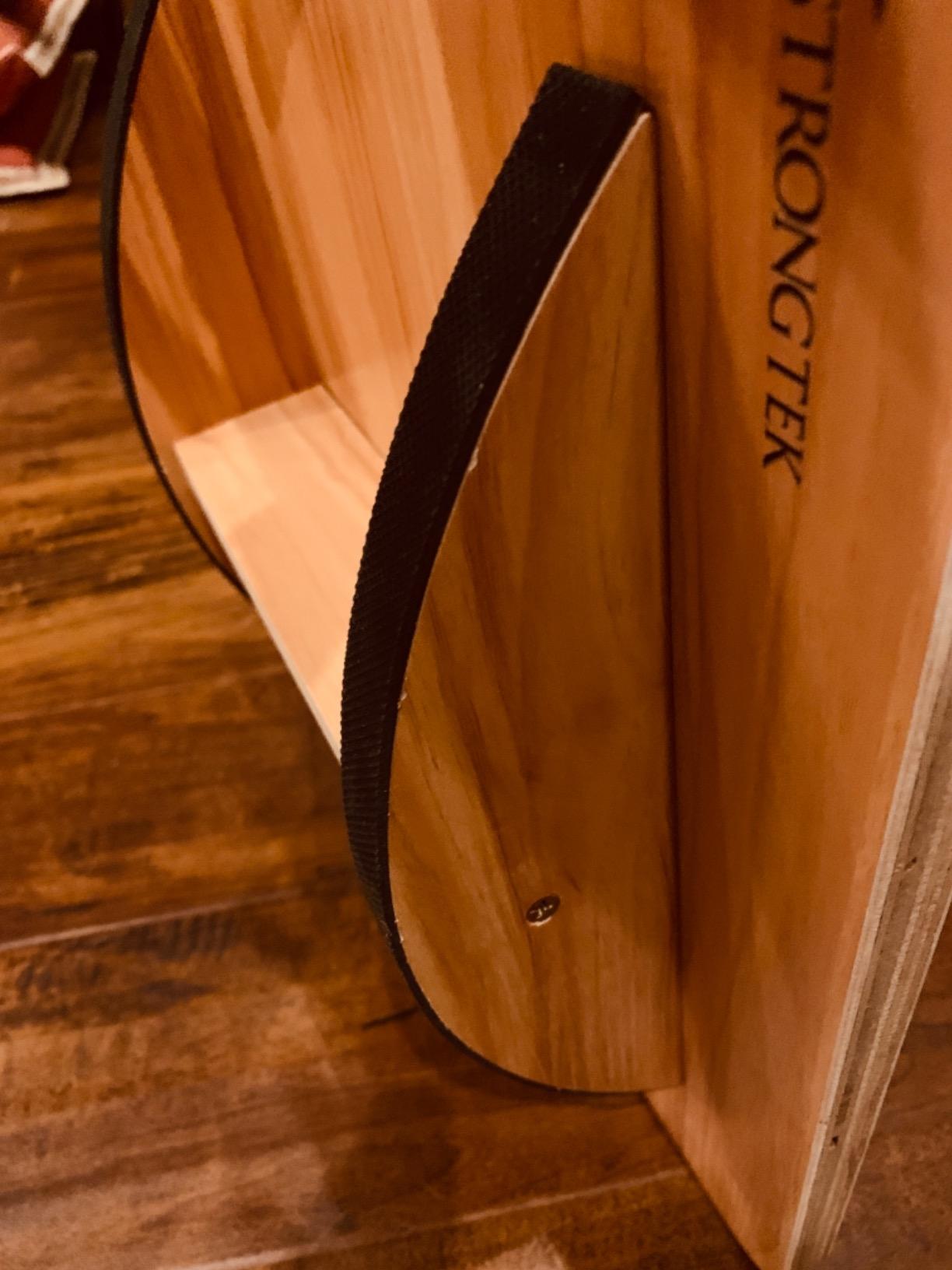 StrongTek Professional Wooden Balance Board, Rocker Board, Wood Standing Desk Accessory customer photo 2