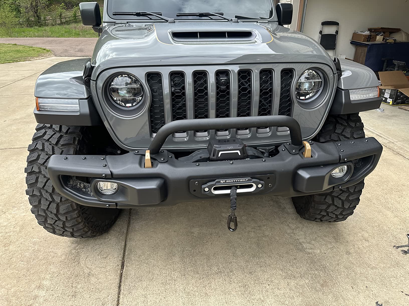 Smittybilt XRC Gen 3 12,000lb Comp Winch with Synthetic Rope - SB98612 customer photo 2