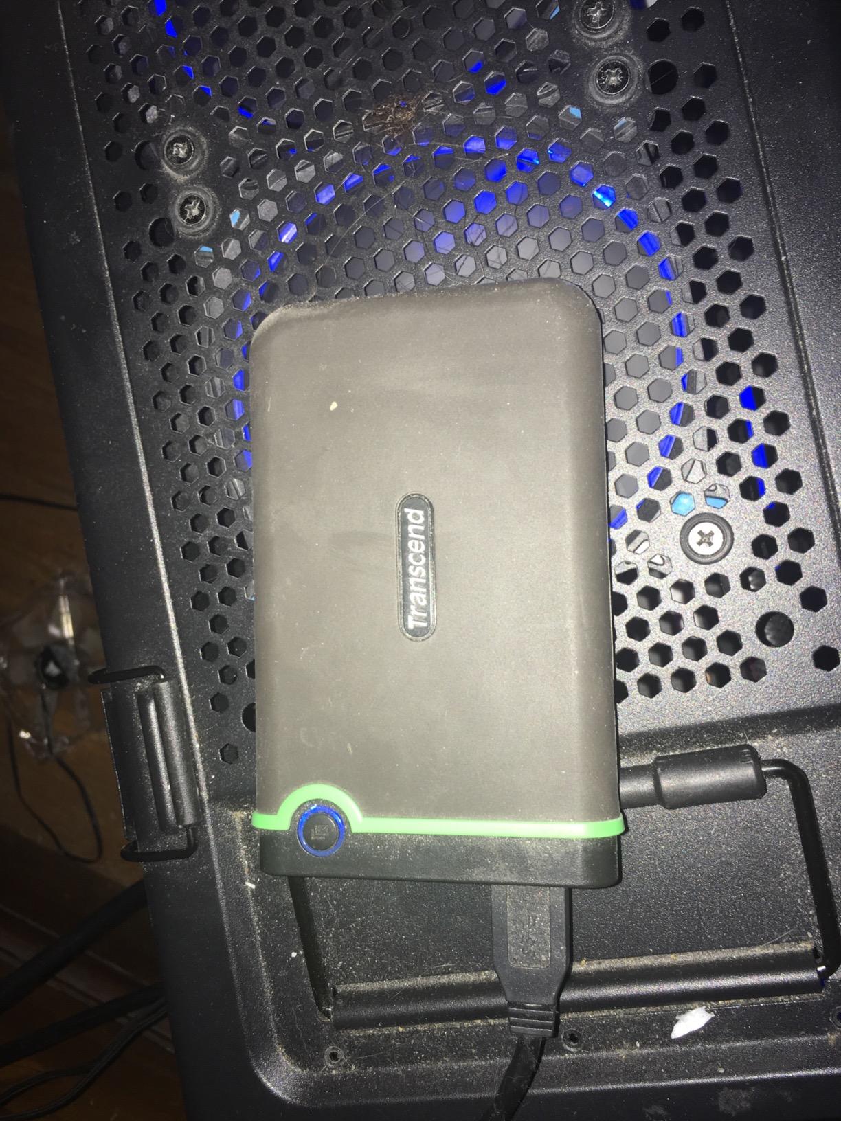 Transcend StoreJet 2TB Rugged External Hard Drive, USB3.1(5Gbps) Portable HDD w/One Touch Auto-Backup Button/Anti-Shock Resistant/Compact&Lightweight/Lightning-Fast Speeds, Iron Gray - TS2TSJ25M3S customer photo 2