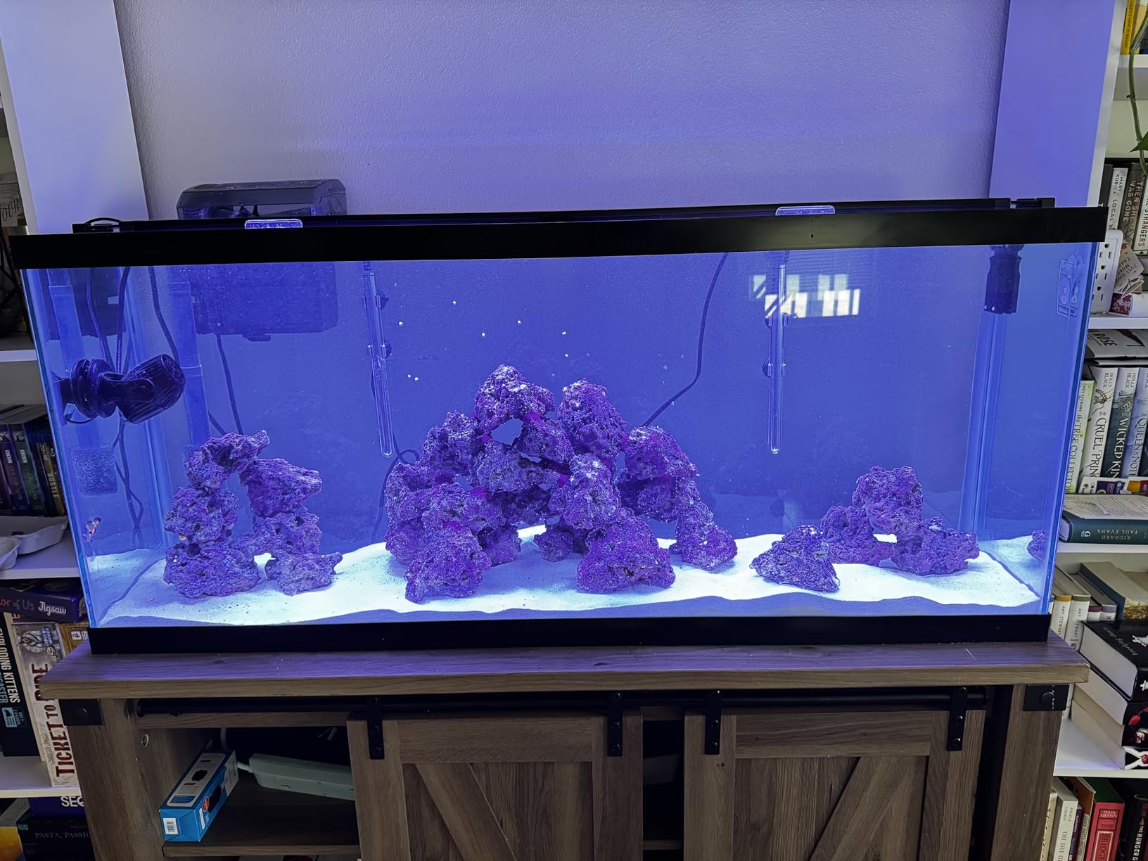 Fluval Sea Marine 3.0 LED Aquarium Lighting for Coral Growth, 59 Watts, 48-60 Inches customer photo 1