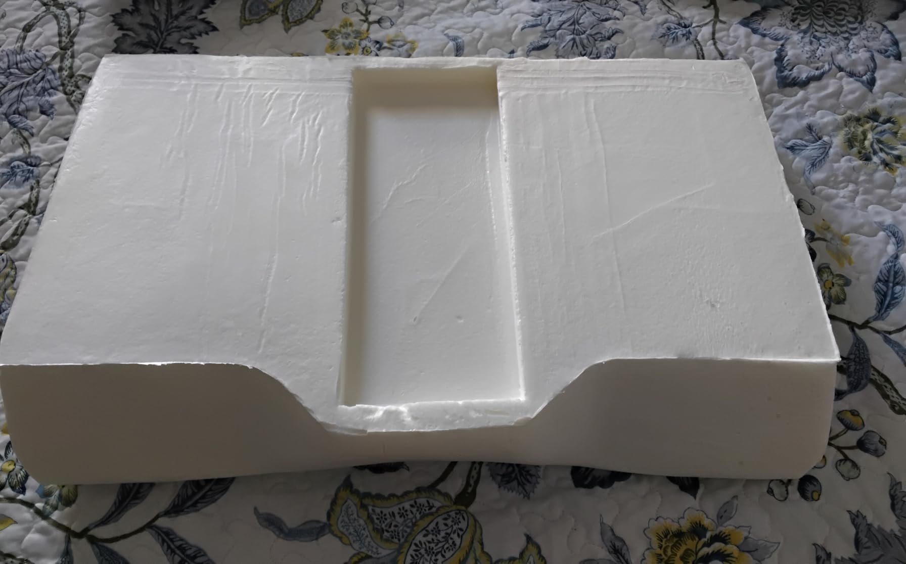 Contour Memory Foam Pillow Orthopedic Sleeping Pillows, Ergonomic Cervical Pillow for Neck Pain - for Side Sleepers, Back and Stomach Sleepers, Free Pillowcase Included (Firm & Queen) customer photo 1