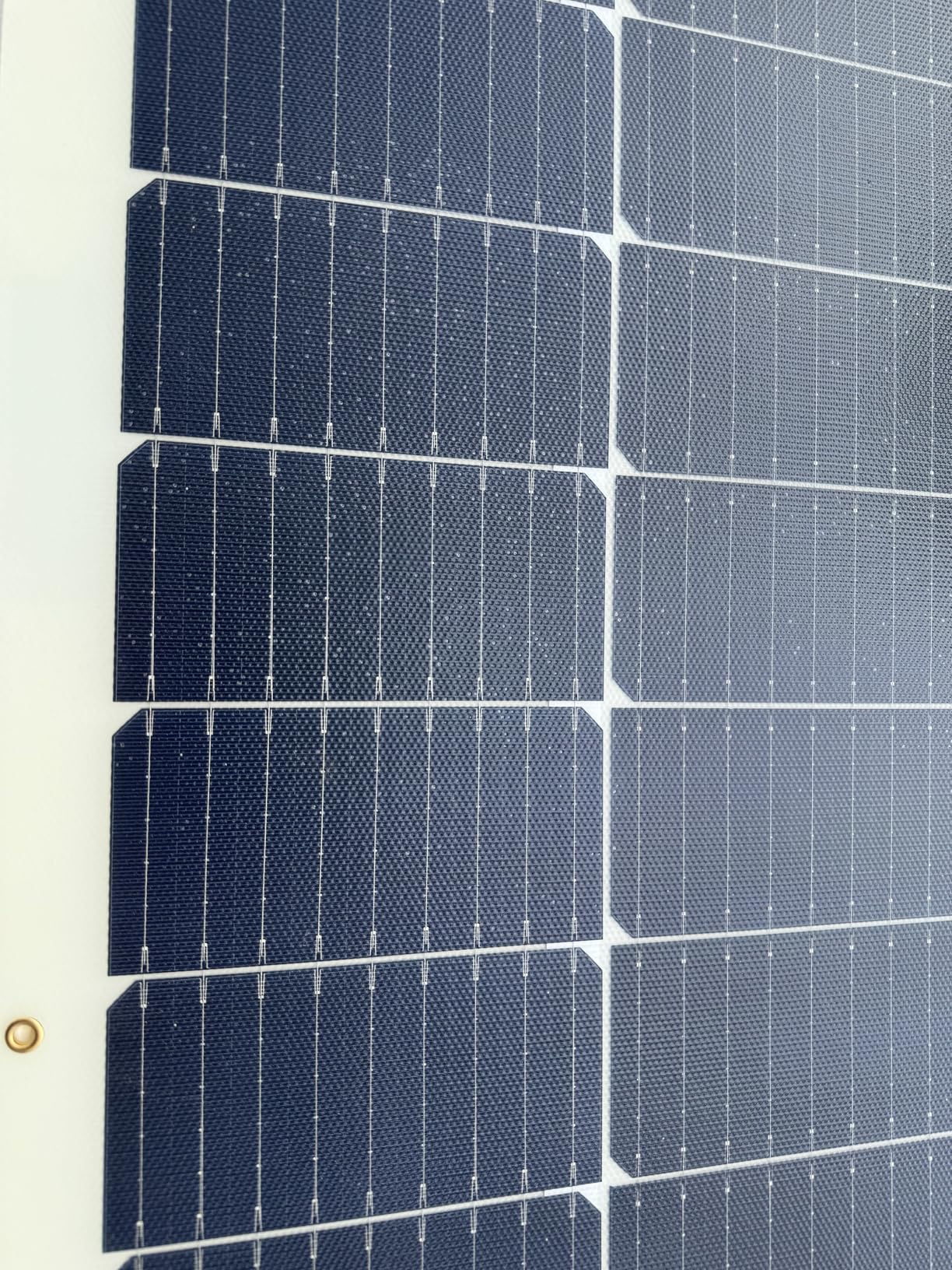 Renogy Flexible Solar Panel 100 Watt 12 Volt Monocrystalline Semi-Flexible Bendable Mono Off-Grid Charger for Marine RV Cabin Van Car Uneven Surfaces customer photo 2