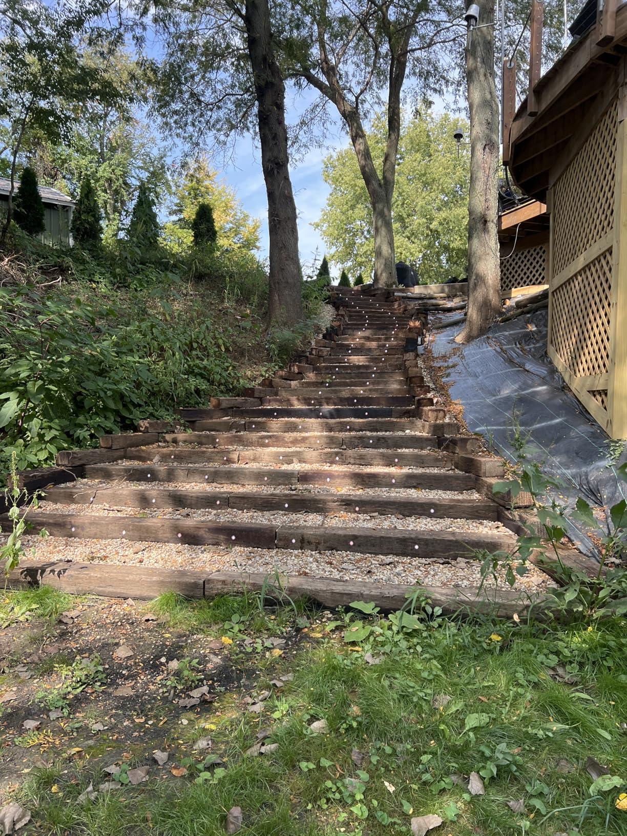 Smart WiFi LED Deck Lights 30 Pack, APP Control RGB Outdoor Lighting for Patio Deck Steps Landscape, Φ1.22