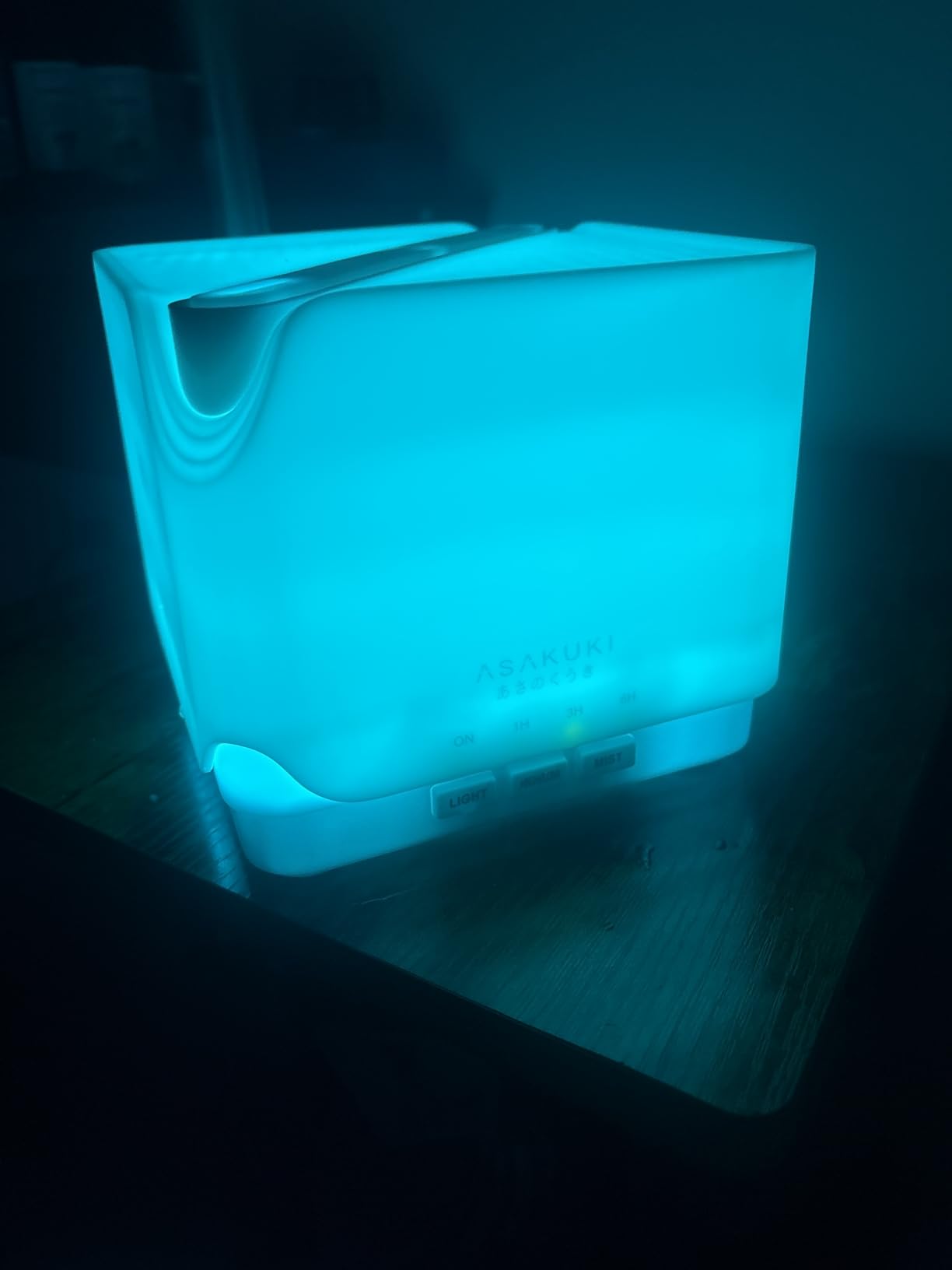 ASAKUKI Smart WiFi Essential Oil Aromatherapy Diffuser, 700ml Ultrasonic Diffuser with Alexa and Google Home Phone App Voice Control customer photo 1