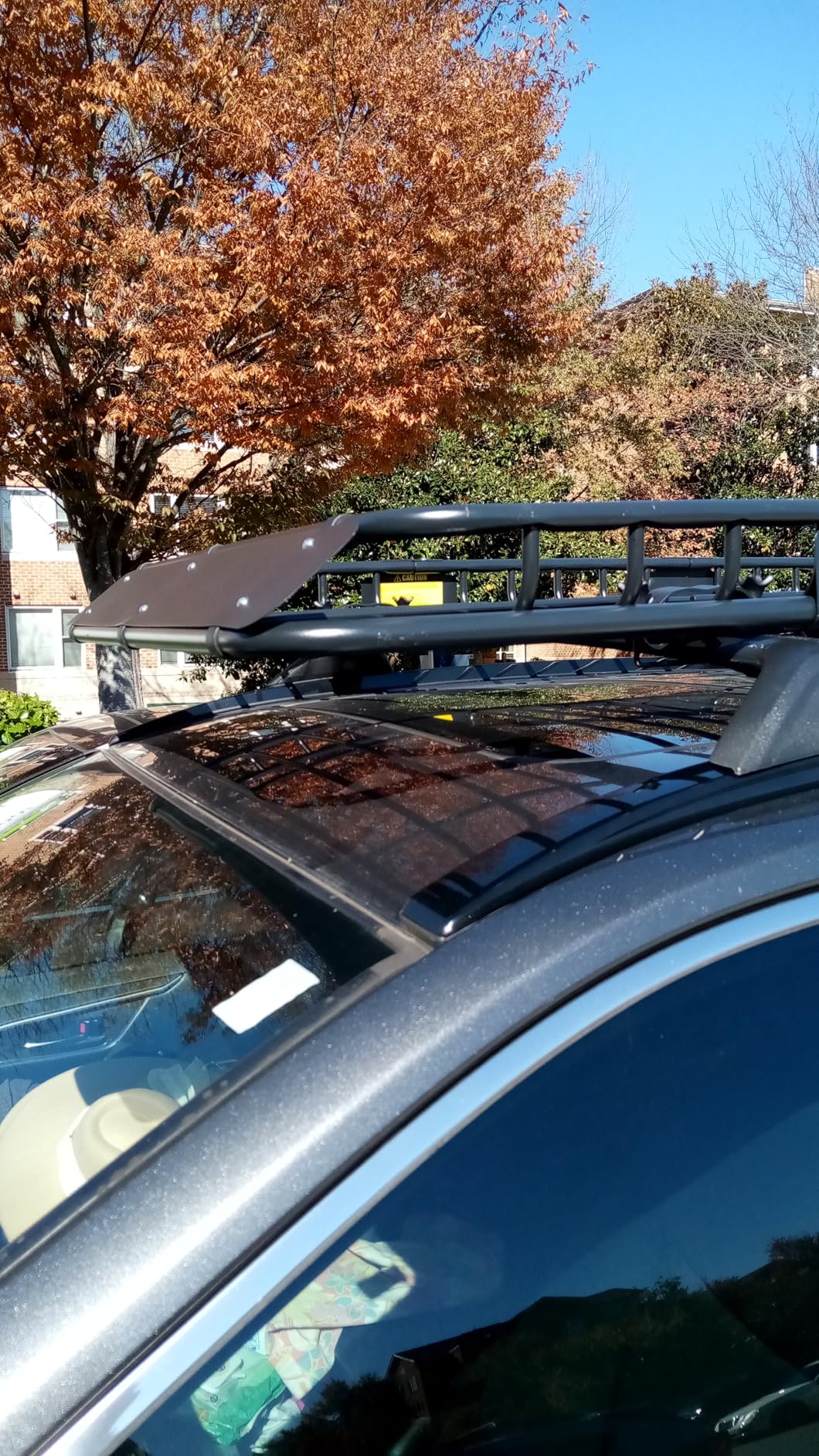 Leader Accessories Roof Rack Cargo Basket with 150LB Capacity Car Top Luggage Carrier 64