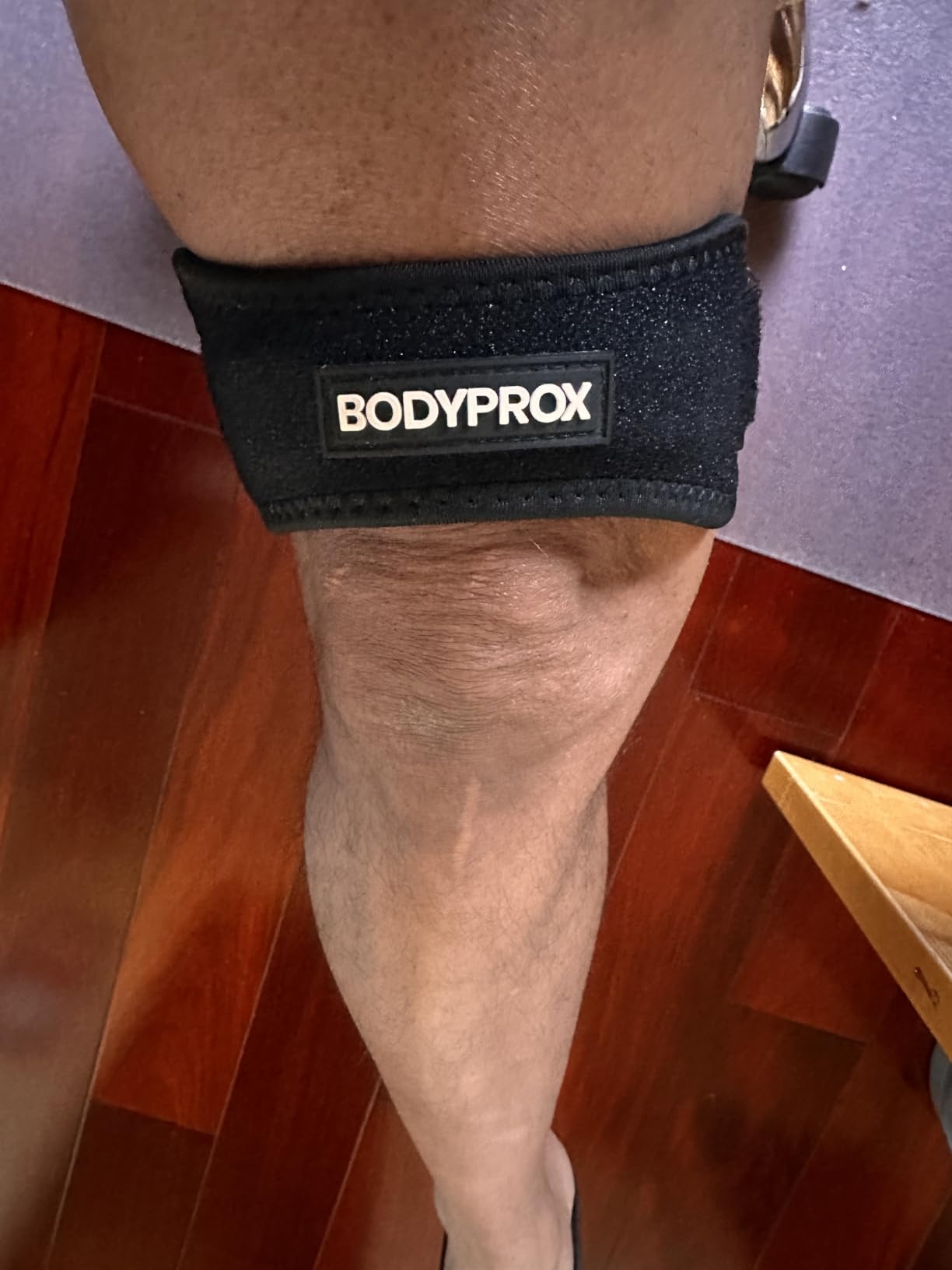 Bodyprox Patella Tendon Knee Strap 2 Pack, Knee Pain Relief Support Brace Hiking, Soccer, Basketball, Running, Jumpers Knee, Tennis, Tendonitis, Volleyball & Squats customer photo 1