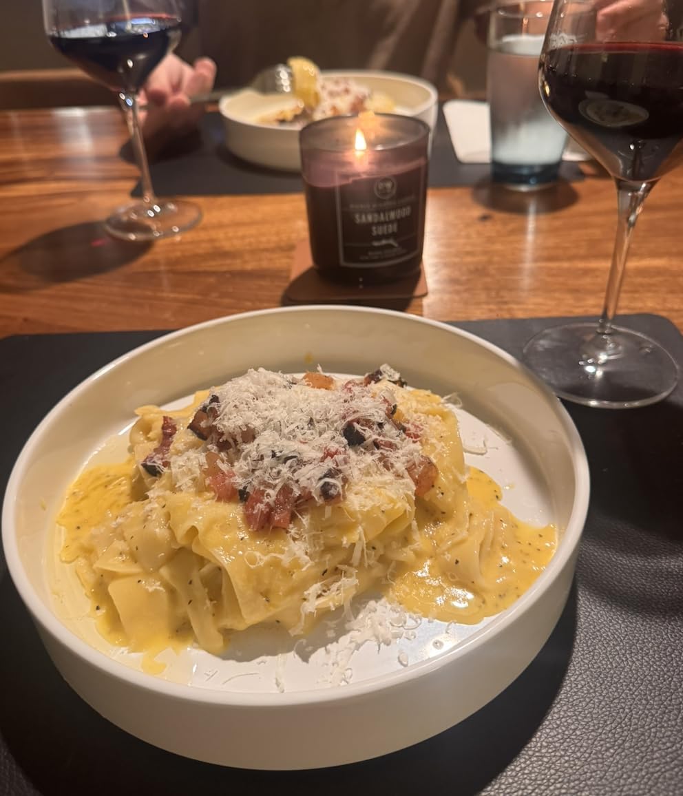 Sailnovo Pasta Maker Machine, 180 Roller Pasta Maker, 9 Adjustable Thickness Settings 2-in-1 Noodles Maker with Rollers and Cutter, Perfect for Spaghetti, Fettuccini, Lasagna or Dumpling Skin Silver customer photo 1