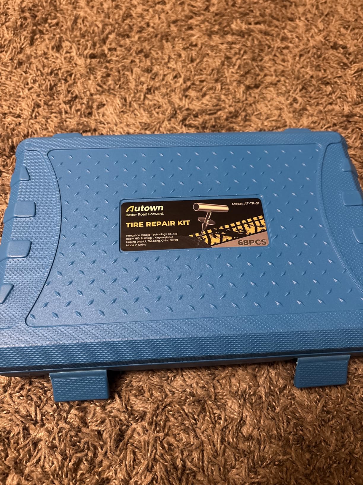 AUTOWN Tire Repair Kit - 68pcs Heavy Duty Tire Plug Kit, Universal Tire Repair Tools to Fix Punctures and Plug Flats Patch Kit for car Motorcycle, Truck, ARB, ATV, Tractor, RV, SUV, Trailer customer photo 1