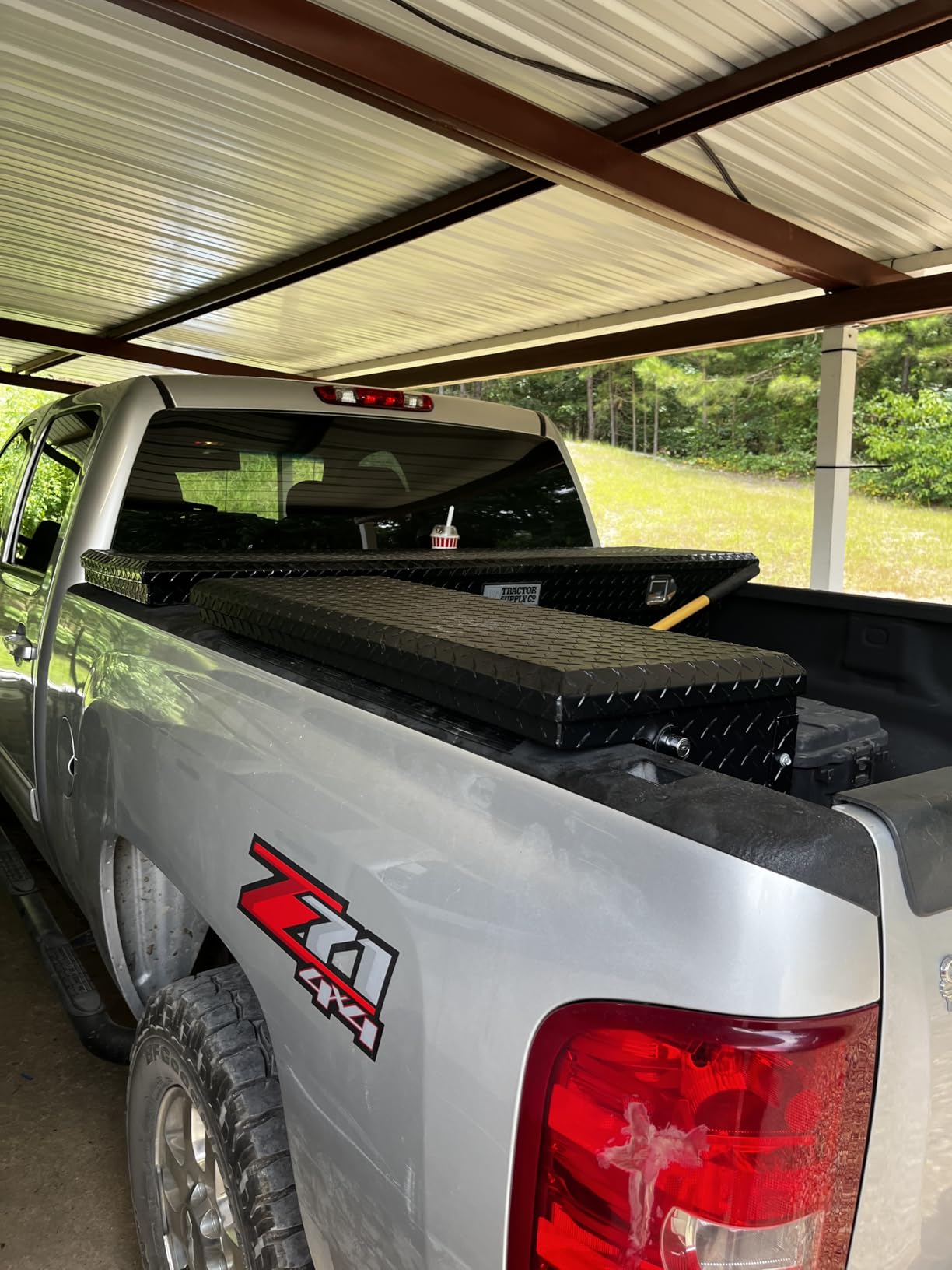 UWS EC30363 36-Inch Matte Black Heavy-Wall Aluminum Truck Side Tool Box with Low Profile, RigidCore Lid customer photo 1