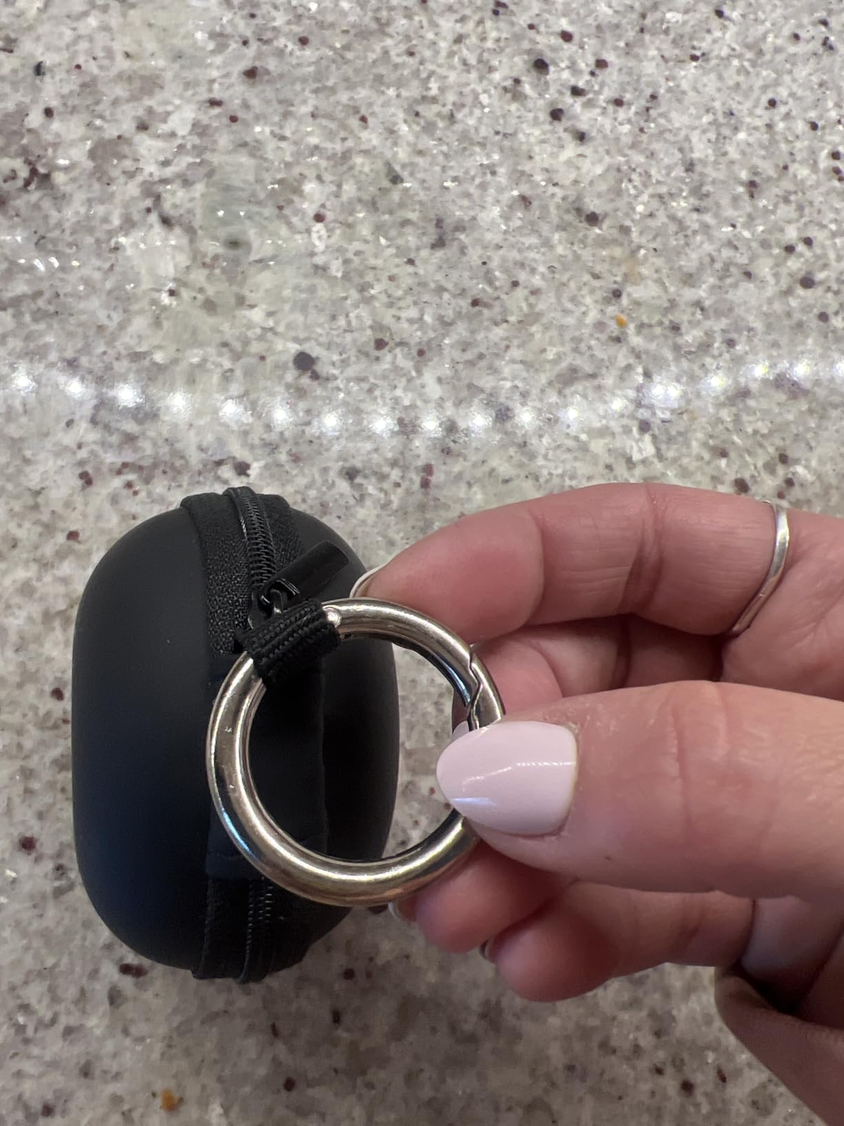 EWA Travel Case Packed, A106 Pro Portable Bluetooth Speaker with Custom Bass Radiator, Brief Design, IP67 Waterproof, Perfect Mini Speaker for Shower, Room, Bike, Car (Black) customer photo 2