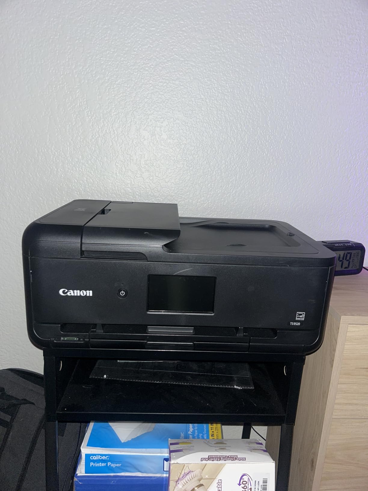 Canon PIXMA TS9520 All In one Wireless Printer Home or Office | Scanner | Copier | Mobile Printing with AirPrint and Google Cloud Print, Black customer photo 1