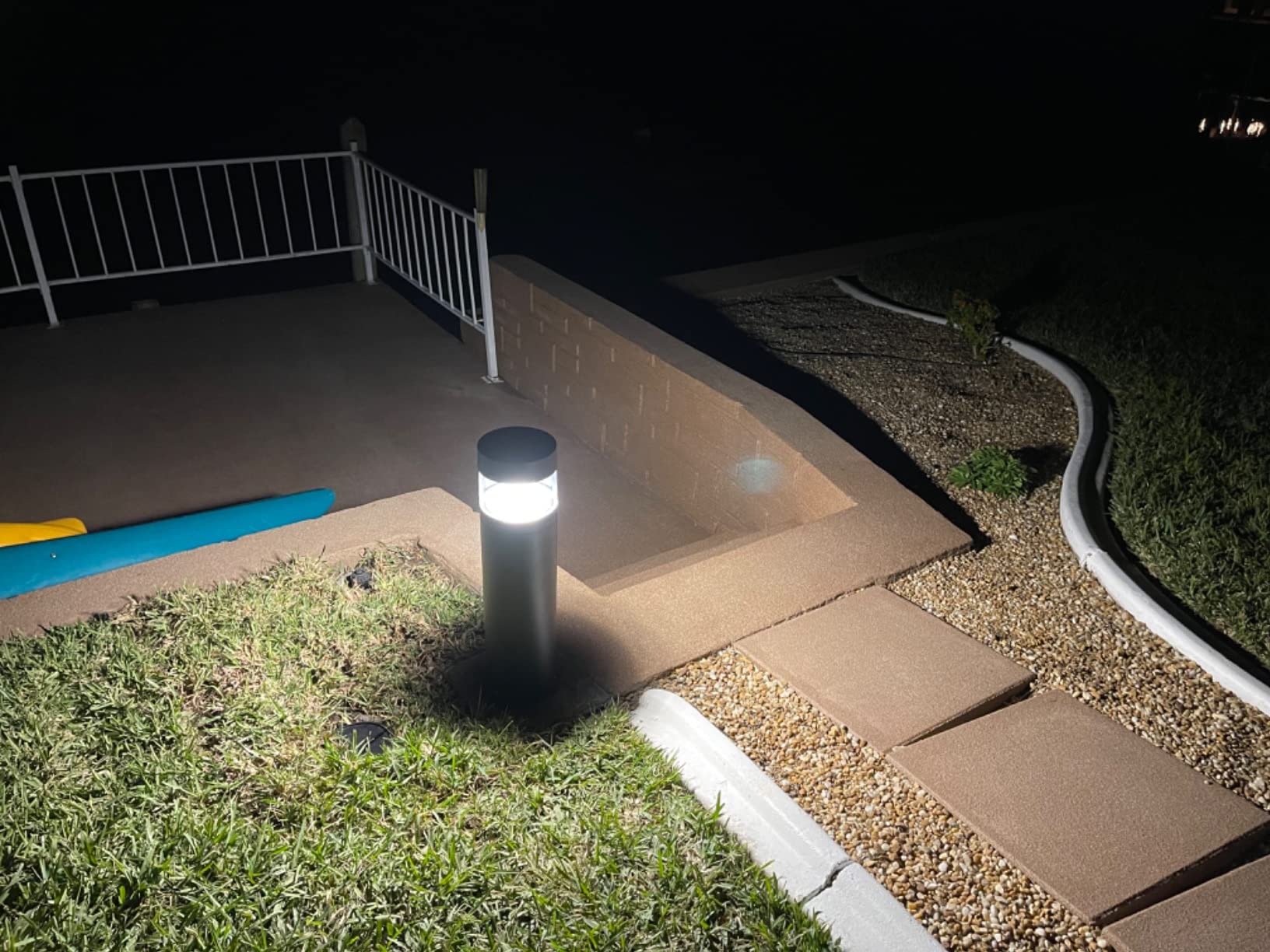 harrrrd LED Bollard Landscape Lights 25
